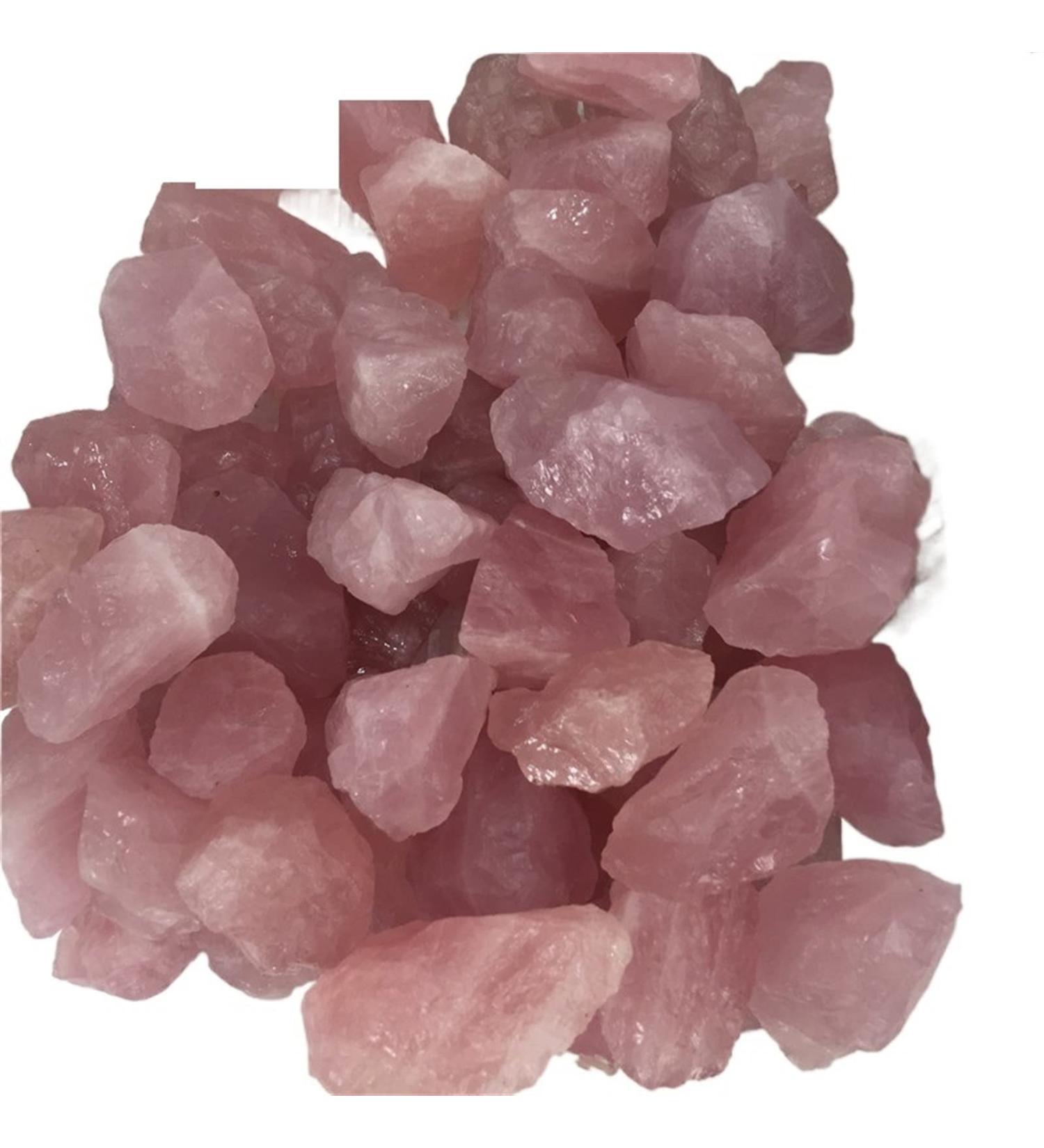 1pc 50-600g Natural Crystal Quartz Minerals Specimen Rose Quartz Irregular Shape Rough Rock Stone Home Decoration Gift (Color : 1pc 460-580g) - Buy Online on GoSupps.com