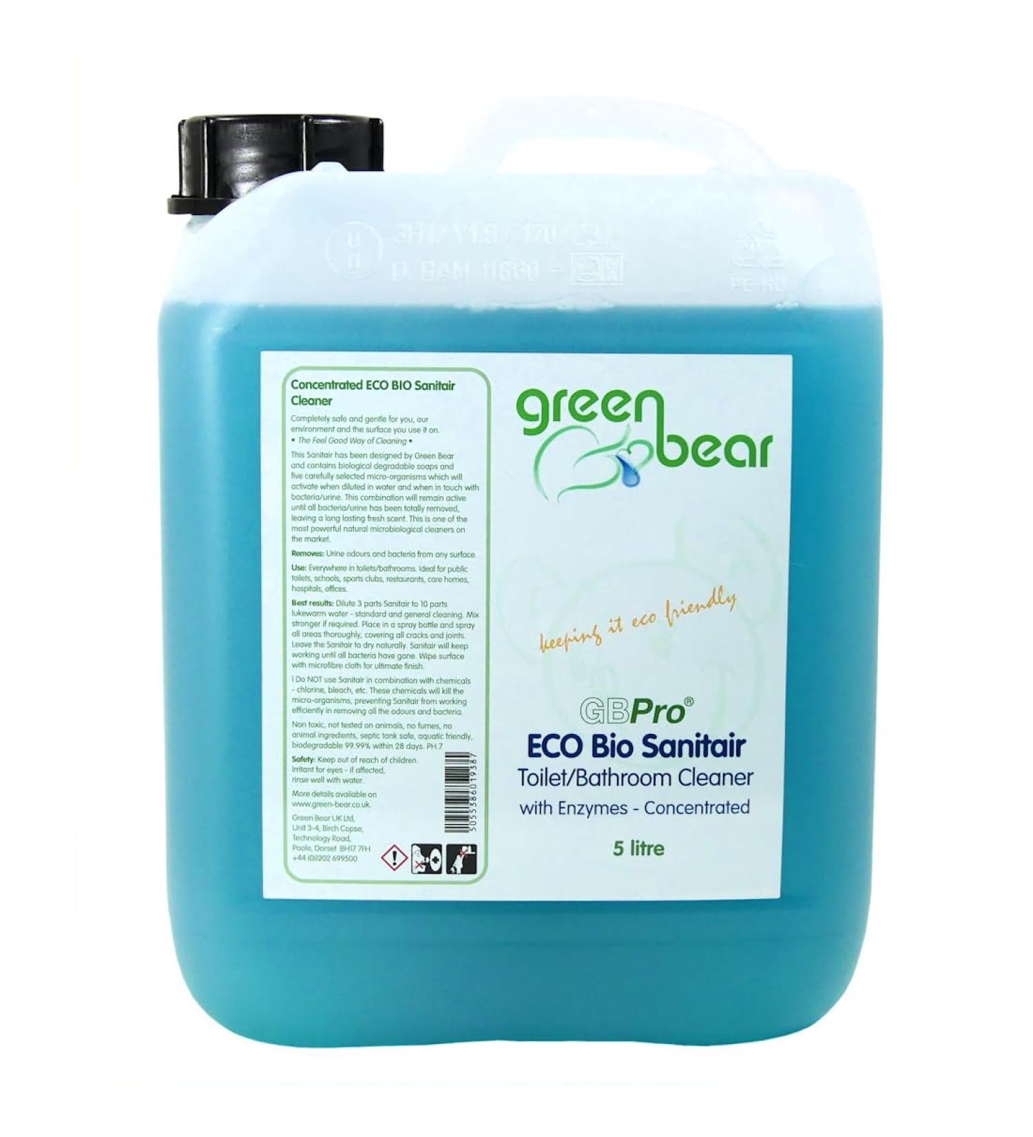GBPro Sanitair (CONCENTRATED) bio sanitary toilet cleaner - 5L