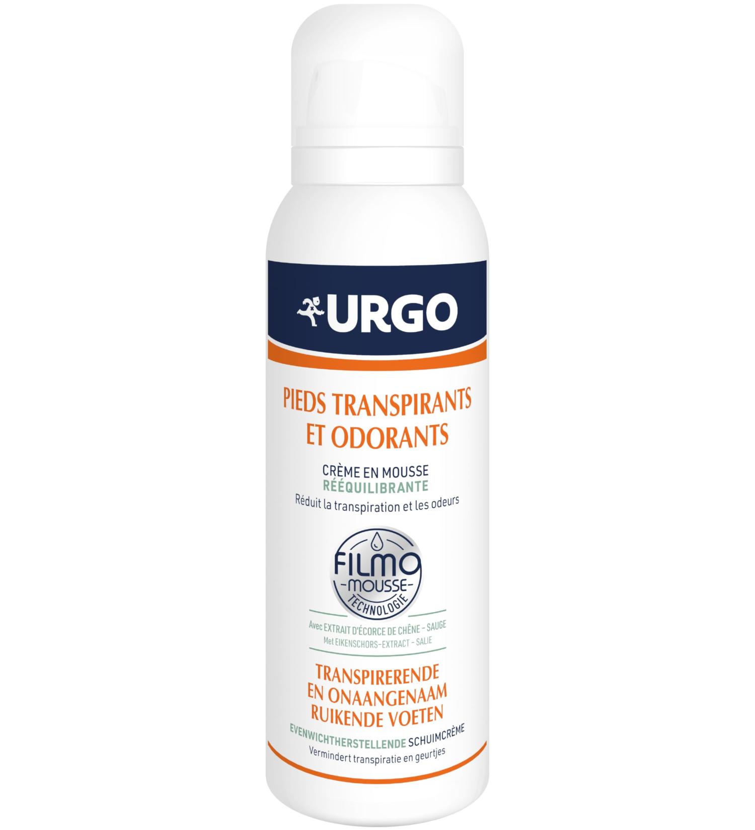 Urgo - Balancing Filmomousse 125ml - For sweating and smelling feet - No greasy or sticky effect - Buy Online on GoSupps.com