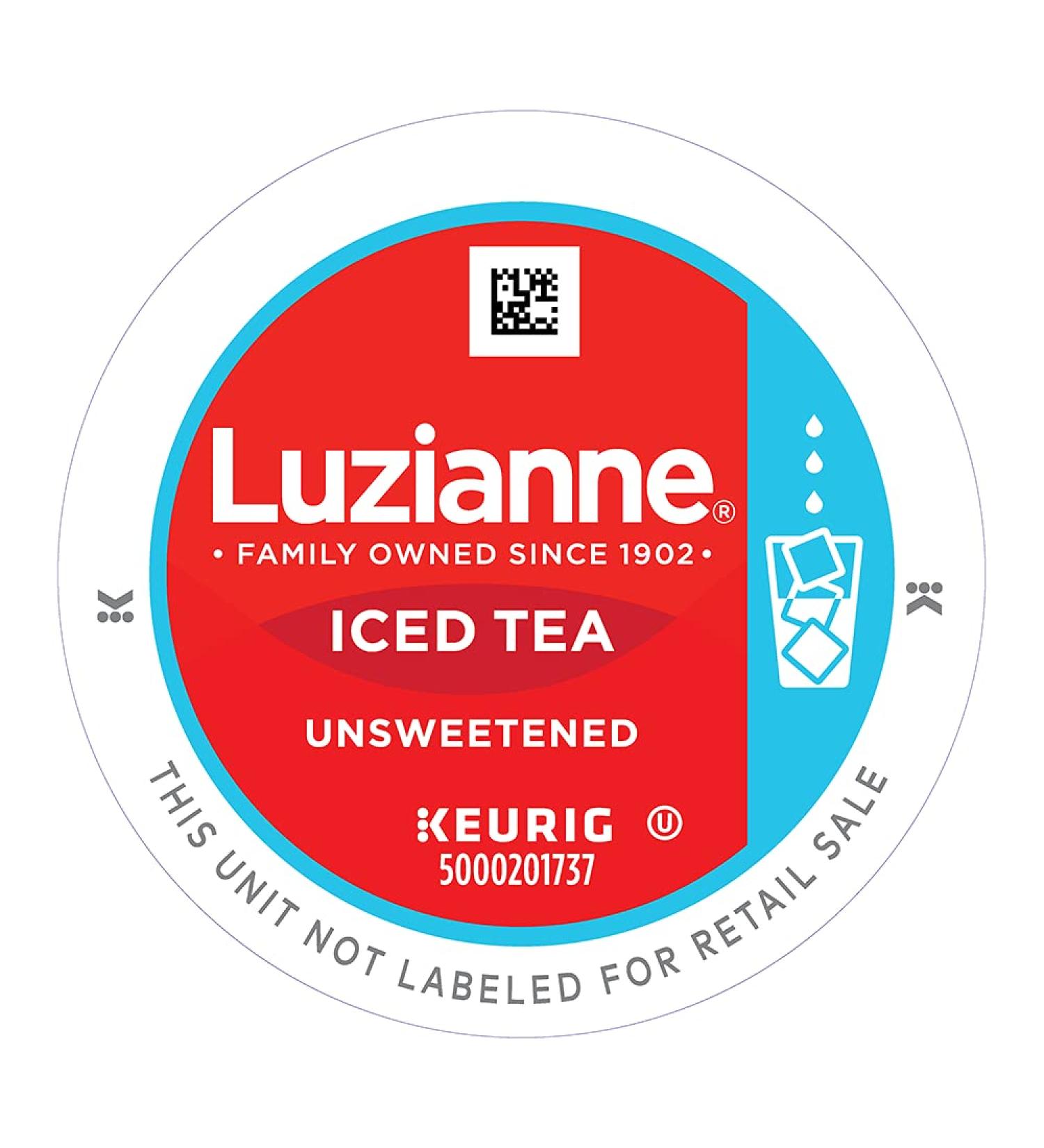 Luzianne Unsweetened Iced Tea K-Cup Pods - 12 Count - Buy Online on GoSupps.com