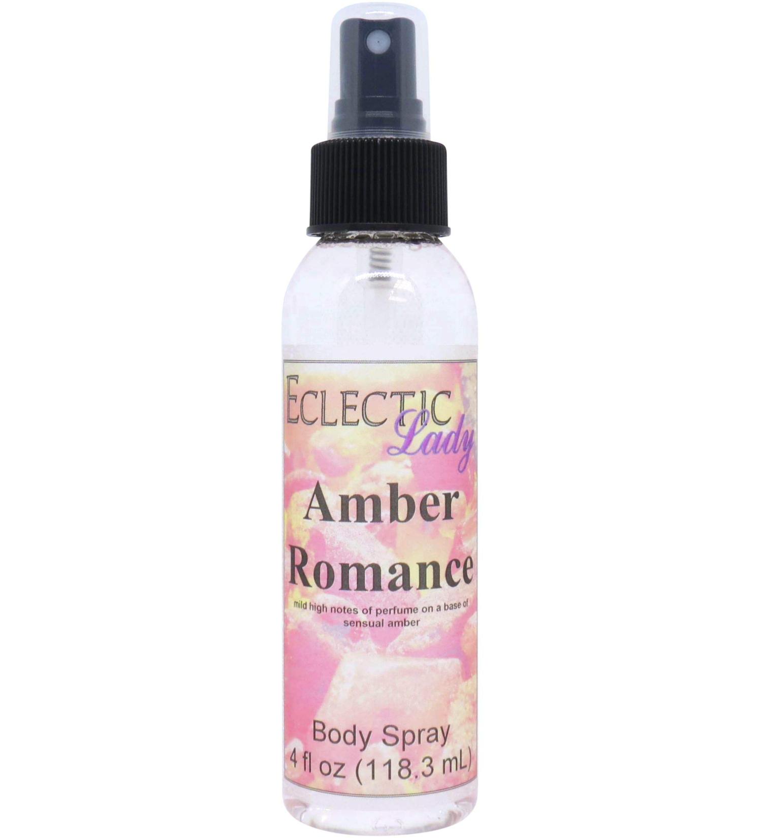Amber Romance Body Spray 4 ounces Body Mist for Women with Clean Light & Gentle Fragrance Long Lasting Perfume with Comforting Scent for Men & Women Cologne with Soft Subtle Aroma For Daily Use 4 Fluid Ounces - Buy Online on GoSupps.com