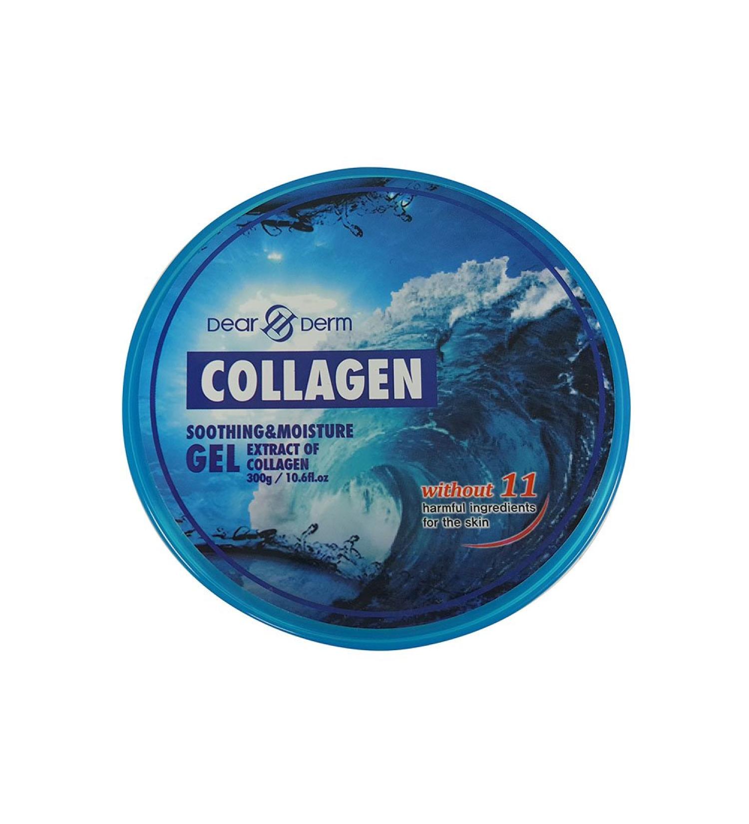 Dearderm Collagen Soothing & Moisture Gel 10.6 Fluid Ounce