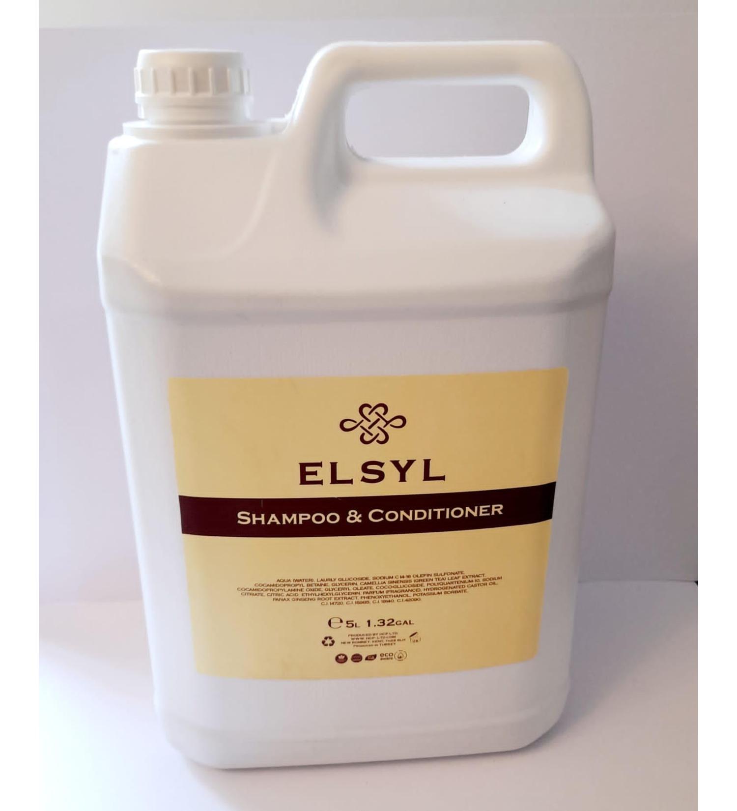 Shampoo & Conditioner - 5lt Refill - Elsyl - 5 Litres - Home - Leisure - Hotels