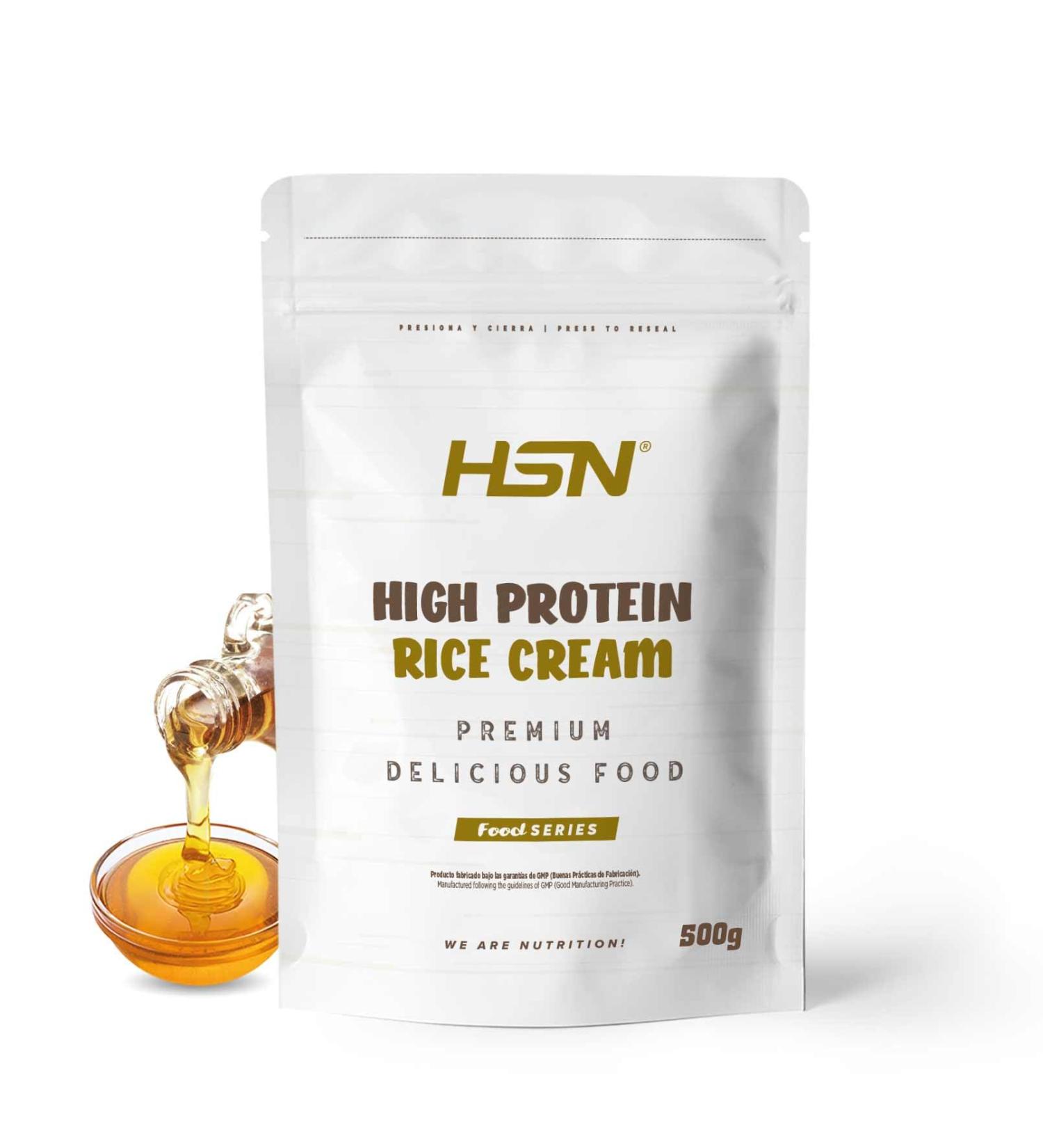  HSN HSN Protein Rice Cream | Maple Syrup 500g 10 servings per pack | Whey + Casein + Pre-gelatinized Rice Flour | No Added Sugar | Non-GMO Vegan Gluten-Free - Buy Online on GoSupps.com