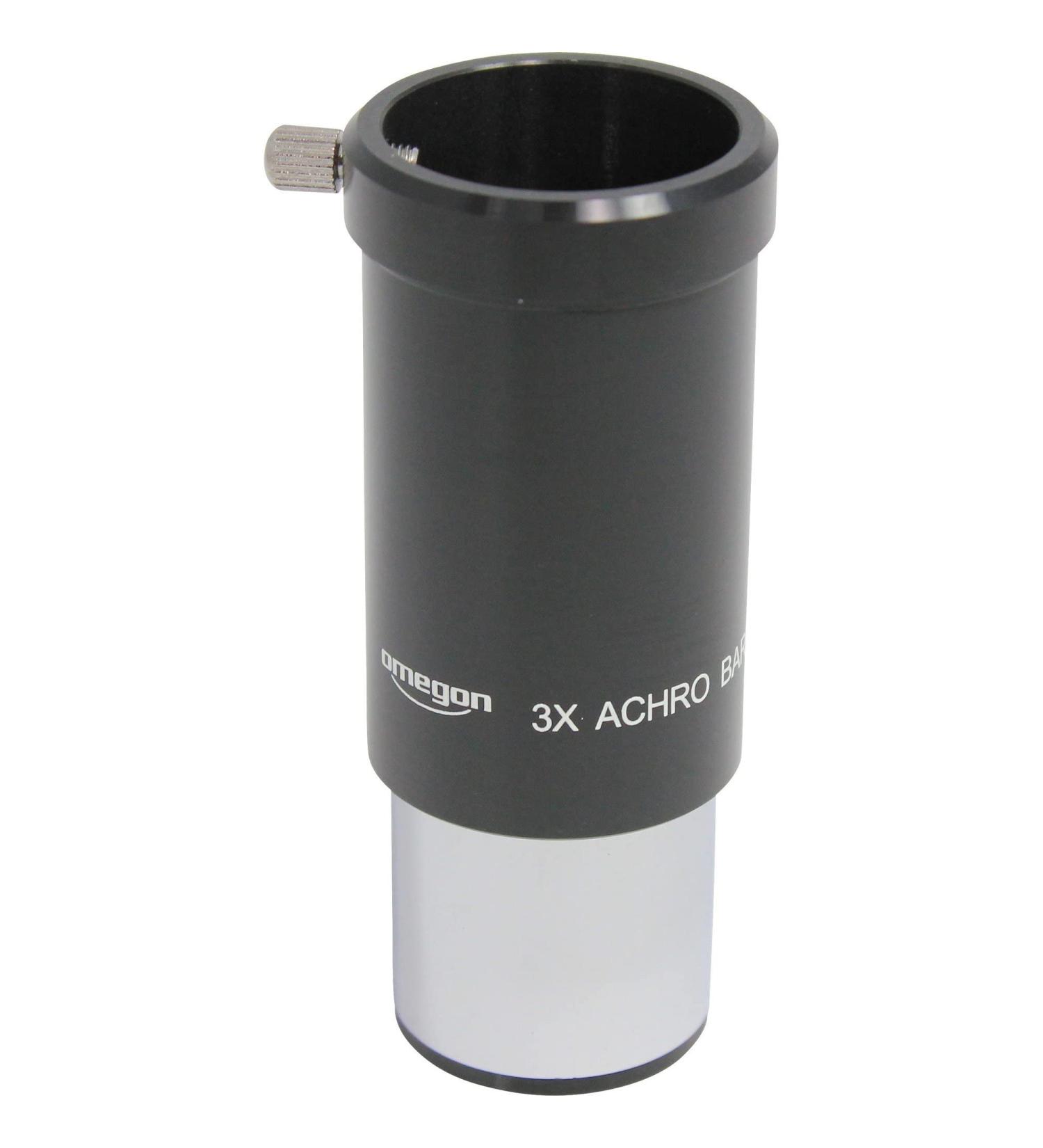 Omegon 3X Barlow Lens, achromatic, 1.25"