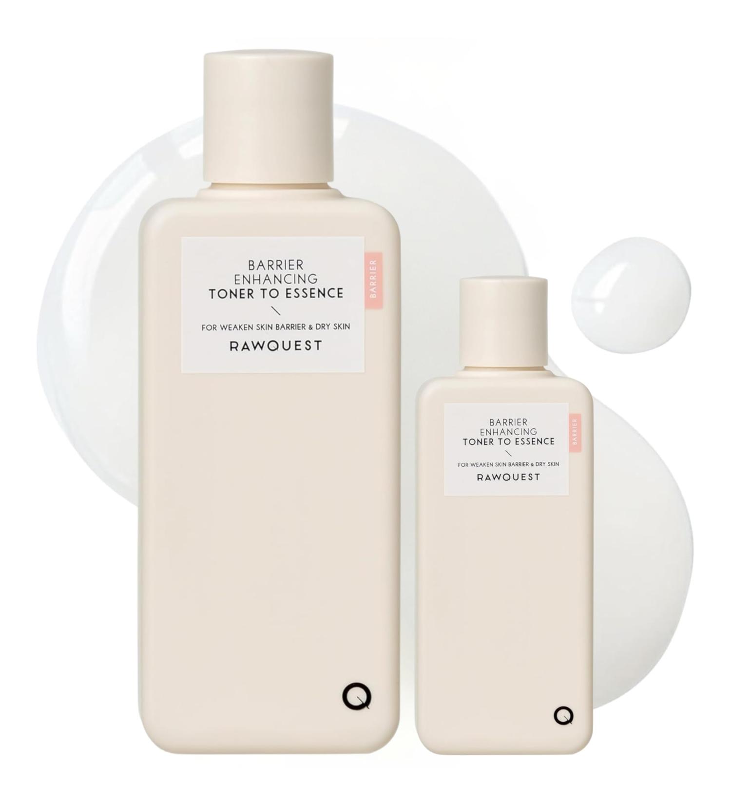  2 Pack Barrier Enhancing Toner to Essence (200 + 50ml), Deeply Moisturizing, Soothing with Panthenol, Ceramide-NP, Triple Hyaluronic Acid | Hypoallergenic Skincare for Sensitive & Dry Skin 1 Fl Oz (Pack of 1) - Buy Online on GoSupps.com