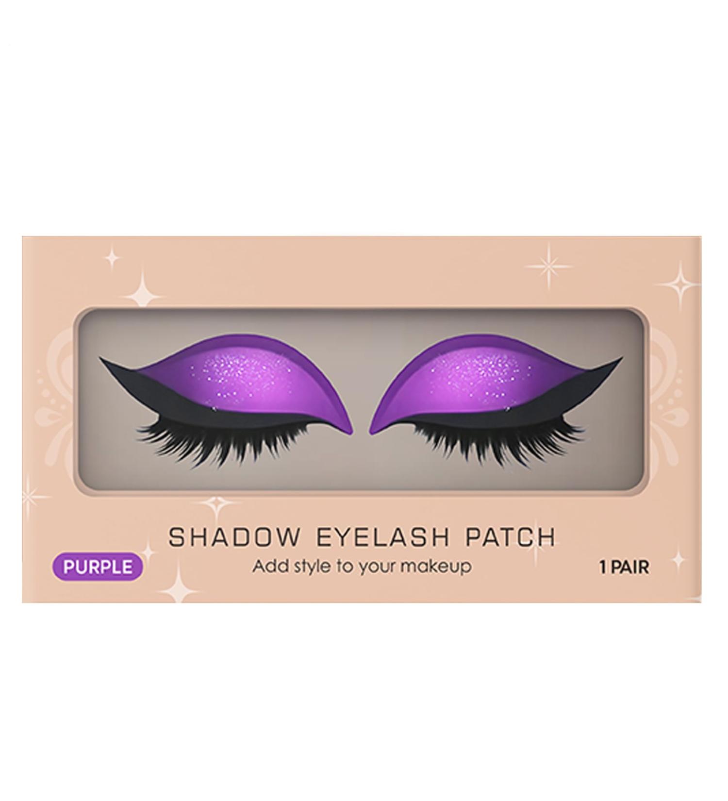 Autocollants pour fard paupi res cils | Autocollants r utilisables pour femmes Imperm able l'eau pour festivals voyages mariages cosplay f tes sc ne Halloween lilas - Buy Online on GoSupps.com