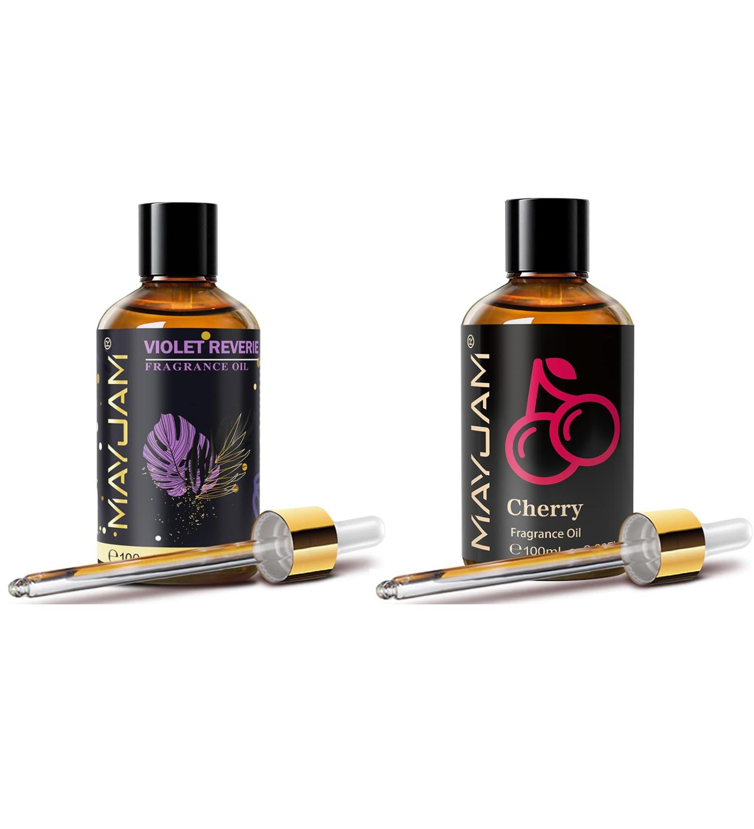 MAYJAM 100ML Violet Reverie and Cherry Fragrance Oils Essential Oils - Buy Online on GoSupps.com