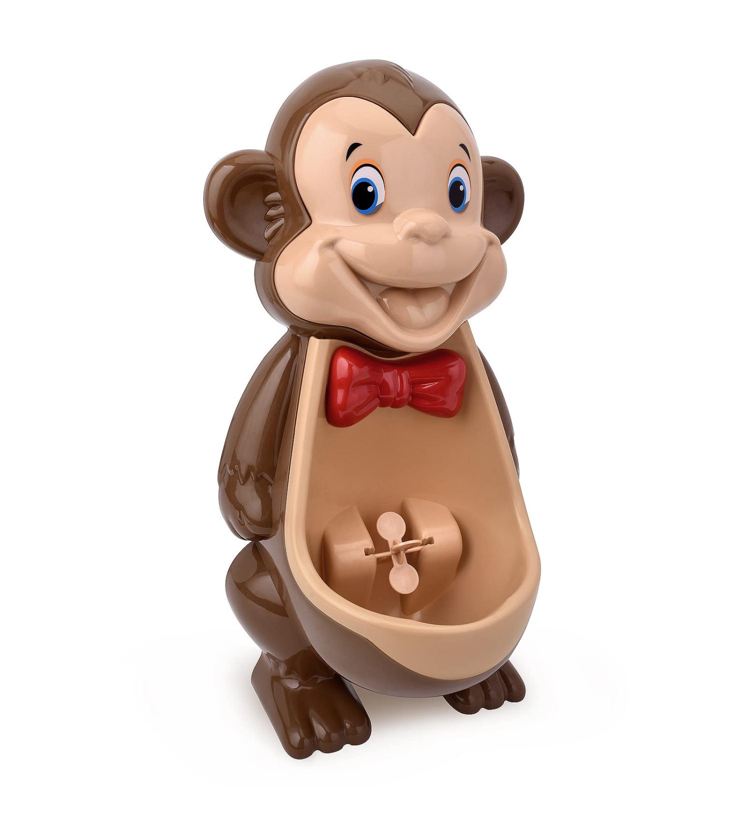 Potty Training Urinals for Boys  Cute Monkey Potty with Funny Aiming Target Windmill for Kids Toddlers Children Boys - Buy Online on GoSupps.com