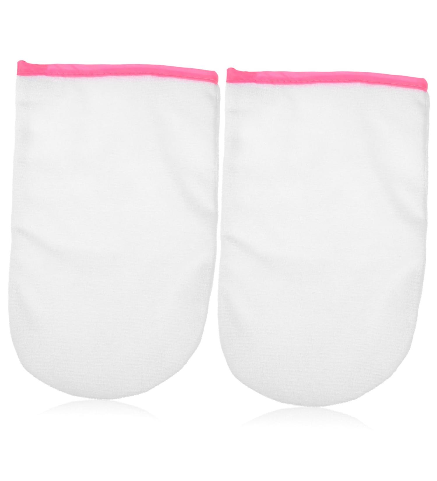 Beatifufu 1 Pair Waxing Gloves Hand Mitt Paraffin Wax Cover Paraffin Manicure Mitt Nail Paraffin Hand Bags Bath Accessories Bath Gloves Paraffin Spa Gloves Hand Wax Bags Towel Red 26.00X16.00X0.20CM - Buy Online on GoSupps.com