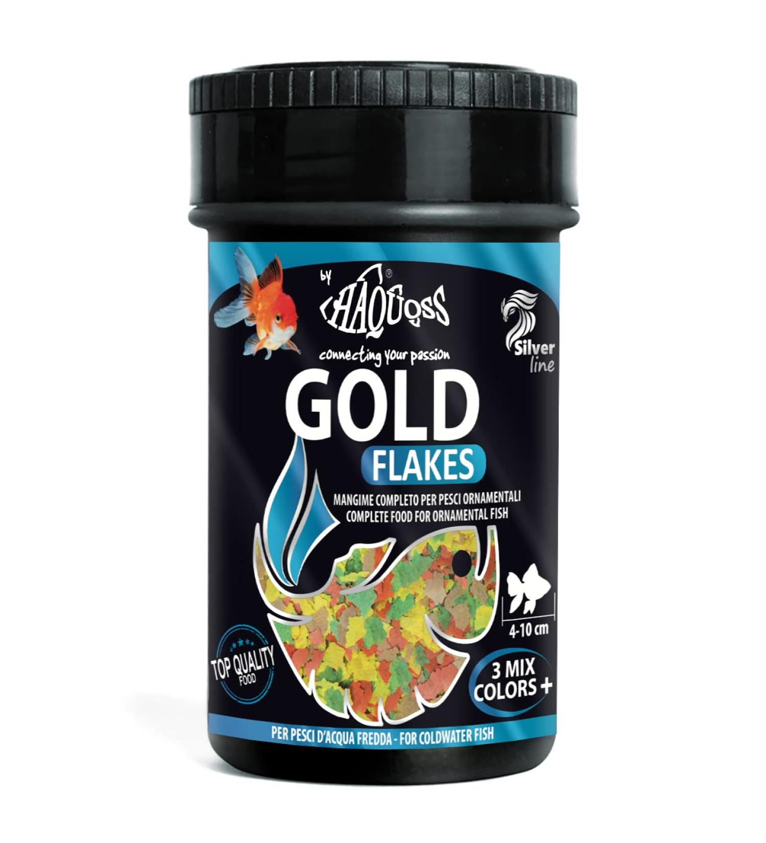 Haquoss Goldflake Goldfish Food Chips 100 ml/15 GR - Buy Online on GoSupps.com