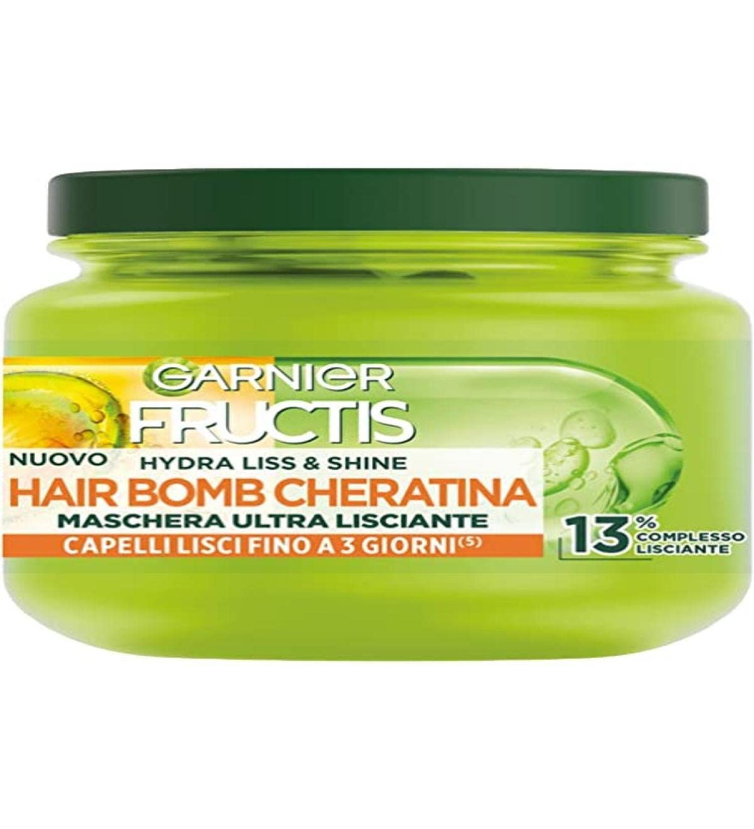 Garnier Garnier Fructis Hydra Liss & Shine Ultra Smoothing Mask For Frizzy Unruly Hair 320 ml