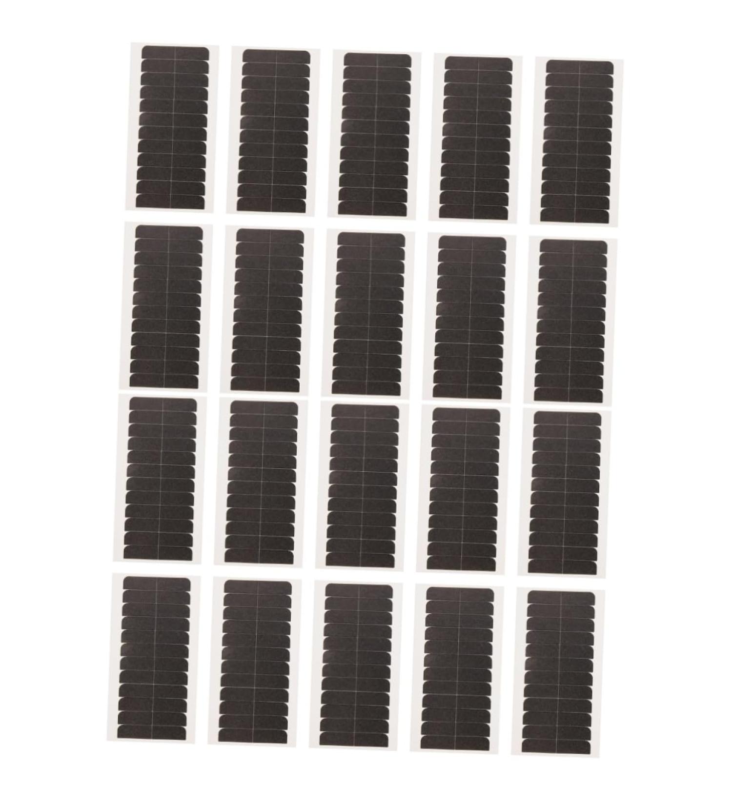 MAGICLULU 20 Sheets Hair Extension Double Sided Tape Wig Tape for Lace Front Hair Extensions Wigs Double Sided Hair Extension Tape Birthday Hat Headband Bar Tape Blue Glue Pet No Trace - Buy Online on GoSupps.com