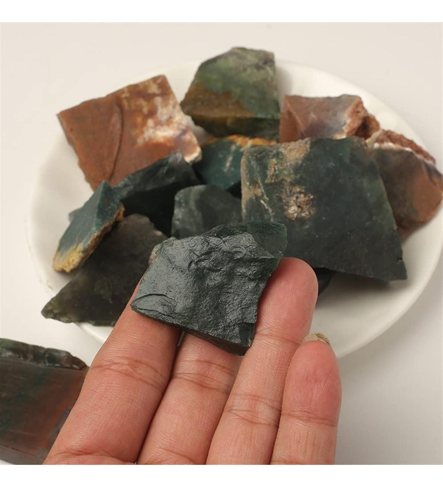Natural Crystal Rough Raw Stone Mineral Irregular Crystals Stones Ocean Jasper