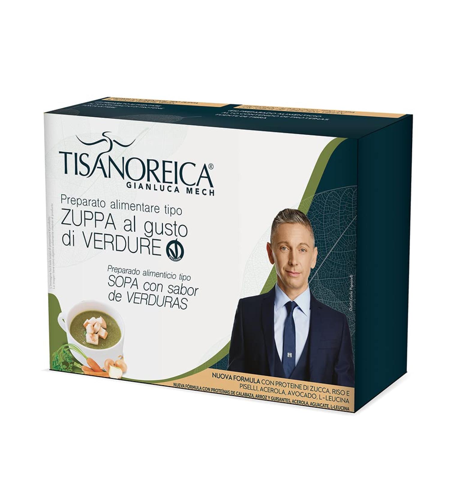Gianluca Mech - Diet Vegetable Soup Gluten Free and Vegan Friendly - 136gr - Buy Online on GoSupps.com