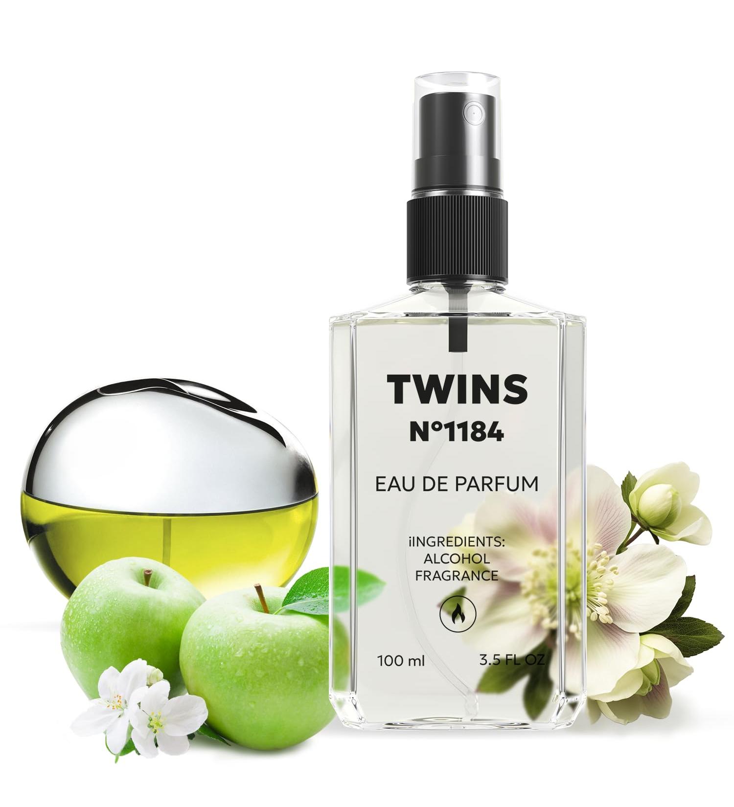 TWINS Impression of Be Delicious | Perfume for Women Eau de Parfum | No.1184 | 3.4 Fl Oz / 100 ml Donna Karan DKNY Be Delicious Impression - Buy Online on GoSupps.com