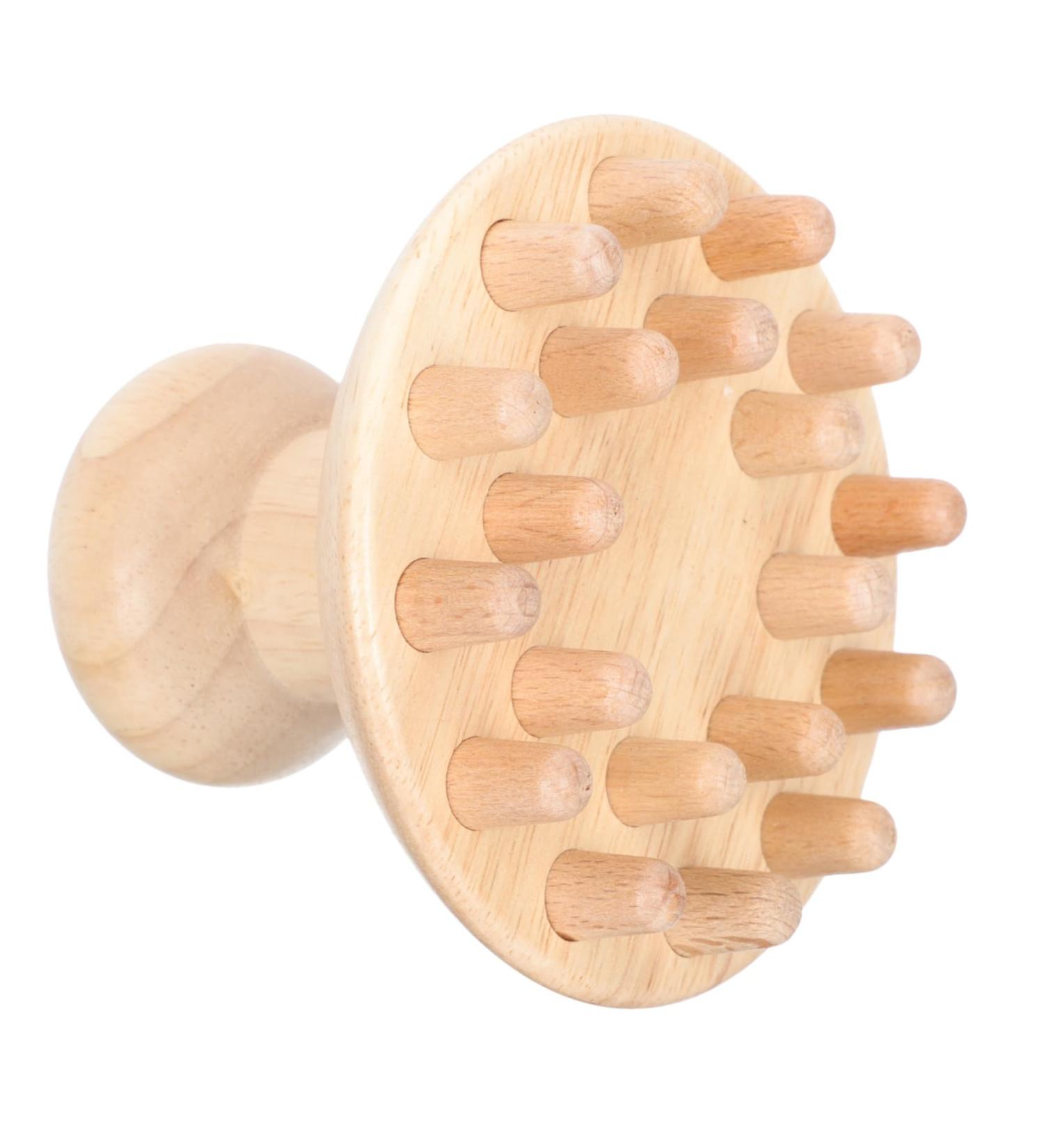 Magiclulu Wooden Massage Comb Set - 3 STK Scalp Massager & Hairbrush for Ultimate Relaxation | SCHABORT Head Massage Device - Buy Online on GoSupps.com