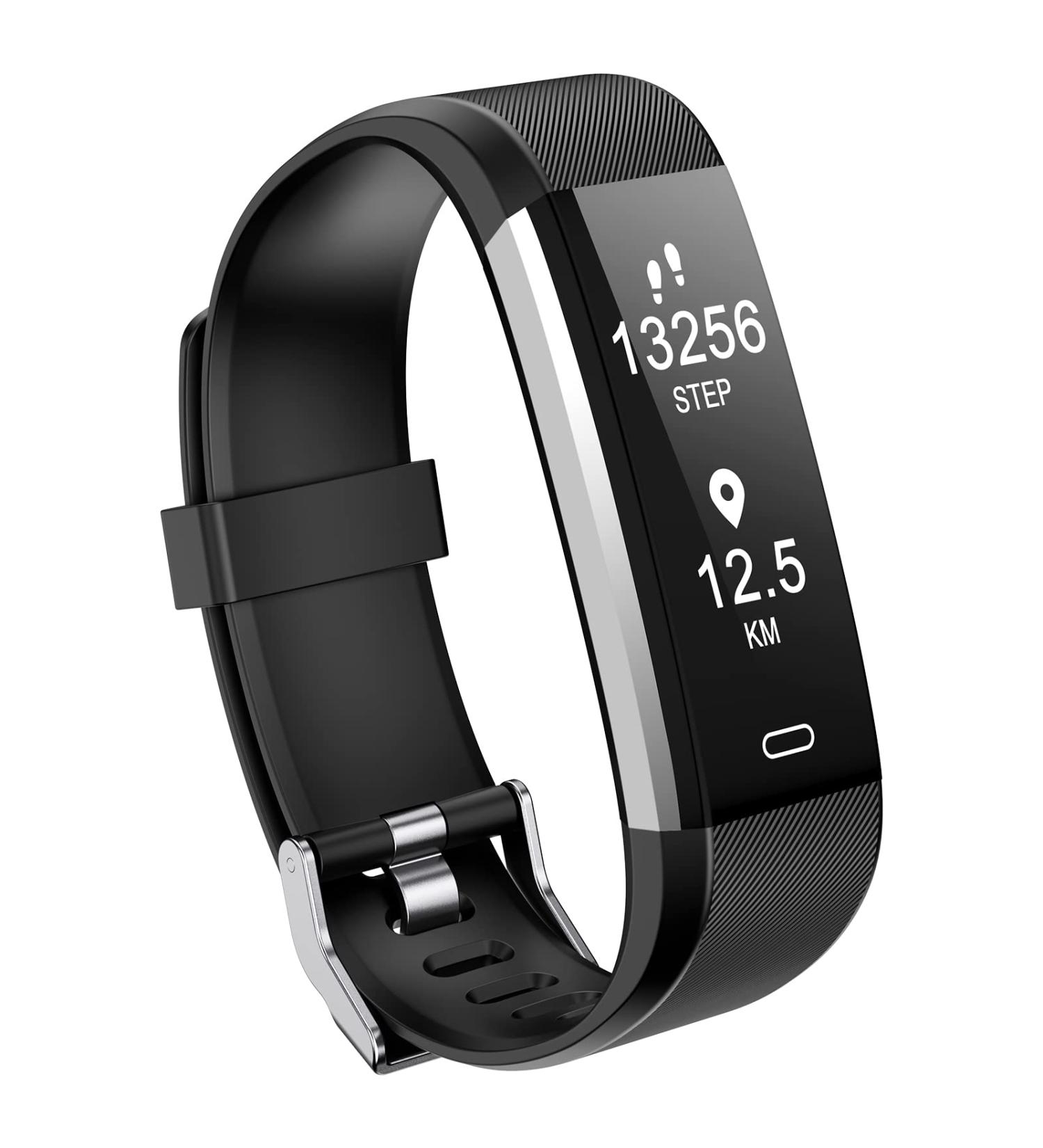 Fitness Tracker With Heart Rate Monitor - IP68 Waterproof Activity Watch For Android & IOS