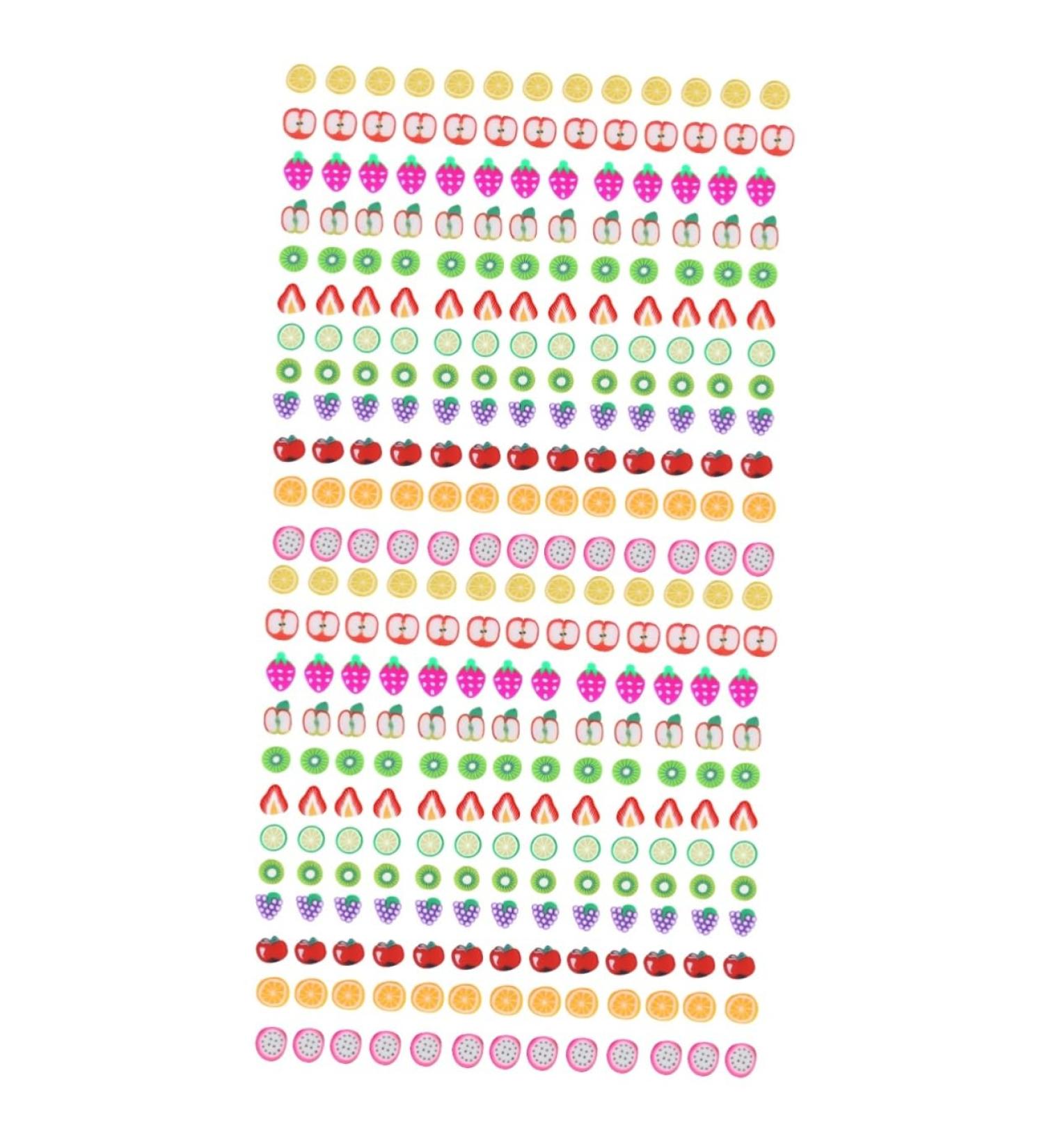 FRCOLOR 4800 Pcs 12 Fruit Sliced nail Art Accessories 3d Nail Charms Nail Diy Slices Nail Art Fruit Flatback Buttons Decor Nail Manicure Fruit Slices Nail Decals Flowers - Buy Online on GoSupps.com