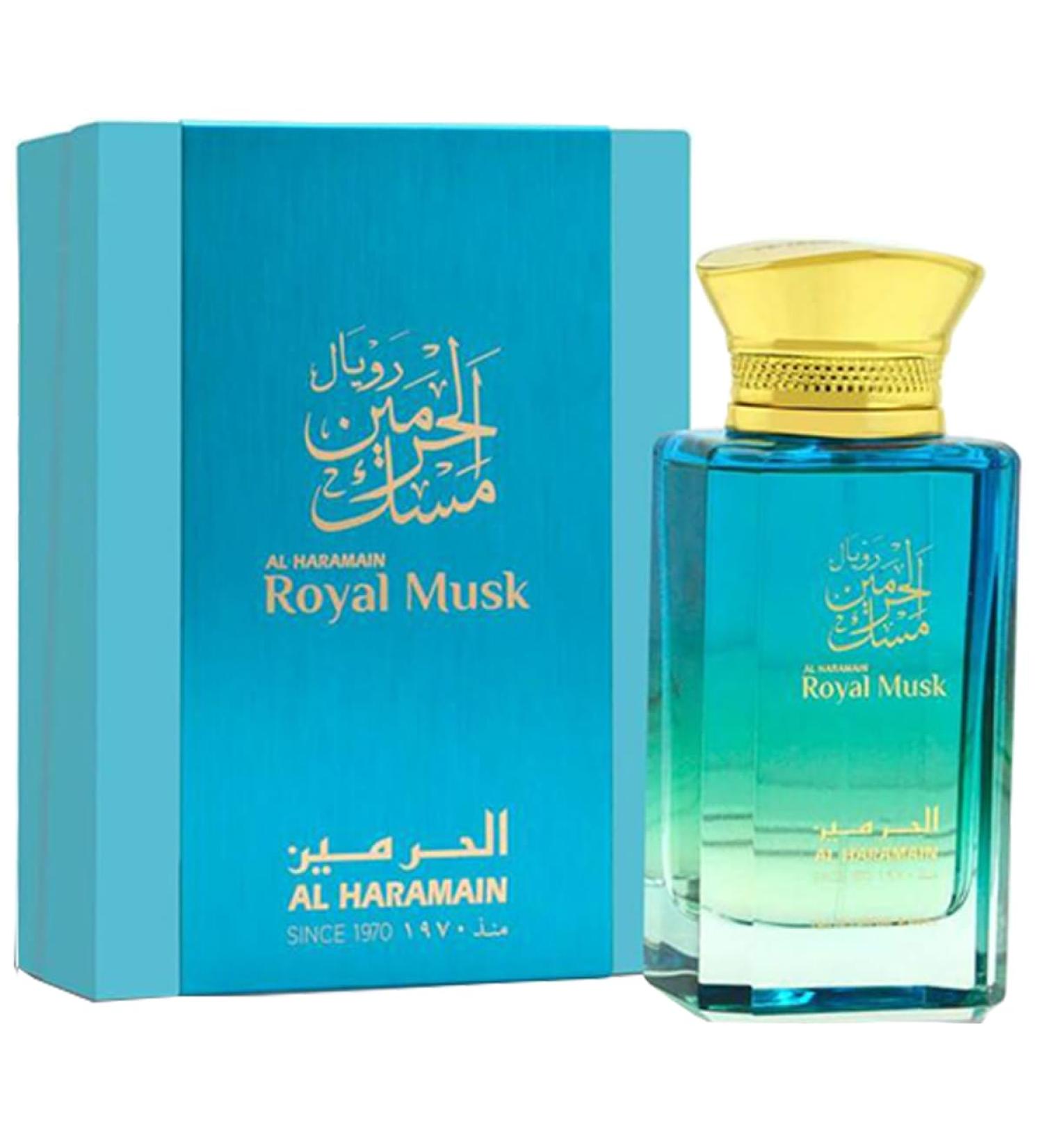 Al Haramain Royal Musk - Arabian Perfume for Women and Men - Unisex Perfume - Long Lasting Perfume for Men and Women - Floral Citrus Scent - 3.3 oz - Buy Online on GoSupps.com