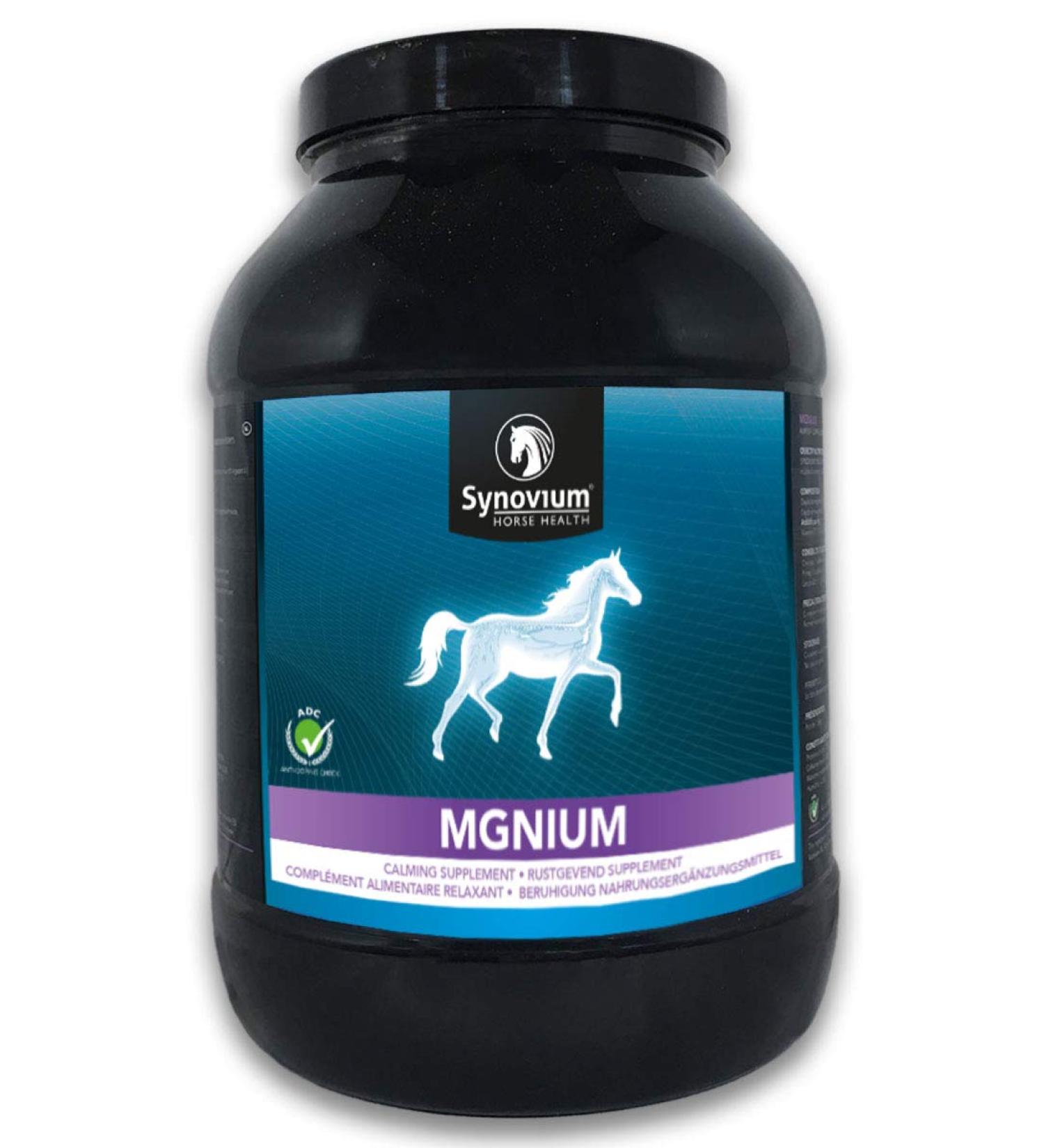 Mgnium - 1.5 kg - Food Supplement for Your Horse or Pony (Promotes Concentration and is Used to Care Highly Stressed Muscles)