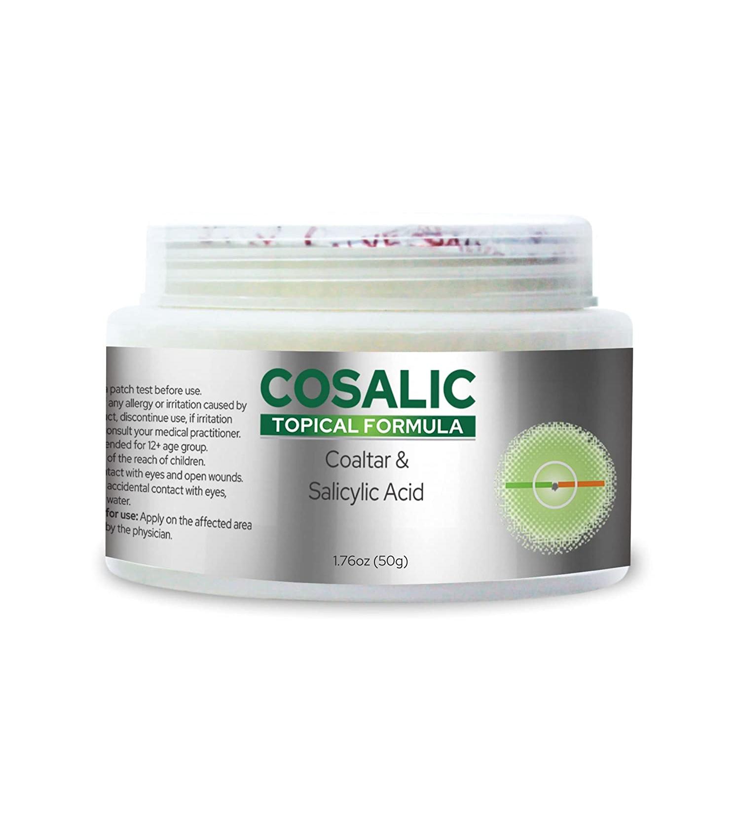 Salve Psoriasis Treatment with Coal Tar Salicylic Acid 50gm - Fast Relief Formula - Buy Online on GoSupps.com