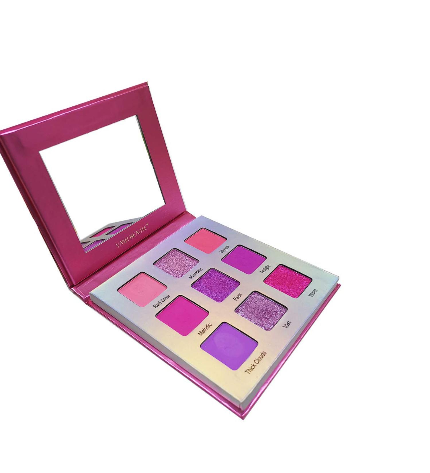 YMH BEAUTE Neon Pink Eyeshadow Palette - Long-Lasting, Highly Pigmented, Cruelty-Free Shades - Buy Online on GoSupps.com