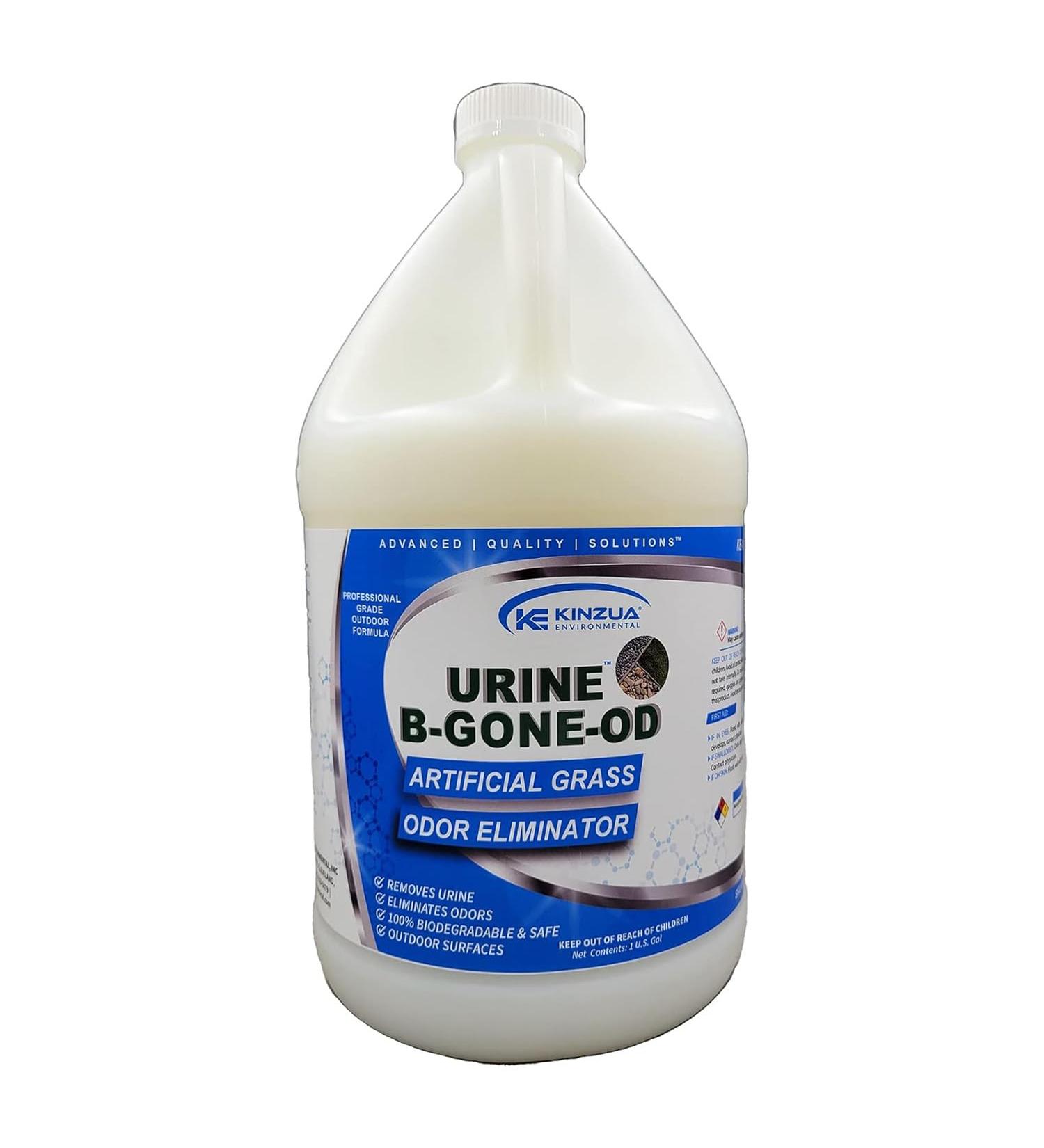 Urine B-Gone-OD: Professional Pet Urine Enzyme Cleaner & Odor Eliminator for Artificial Grass Concrete - 1 Gallon (128 Fl Oz) - International Shipping Available - Buy Online on GoSupps.com
