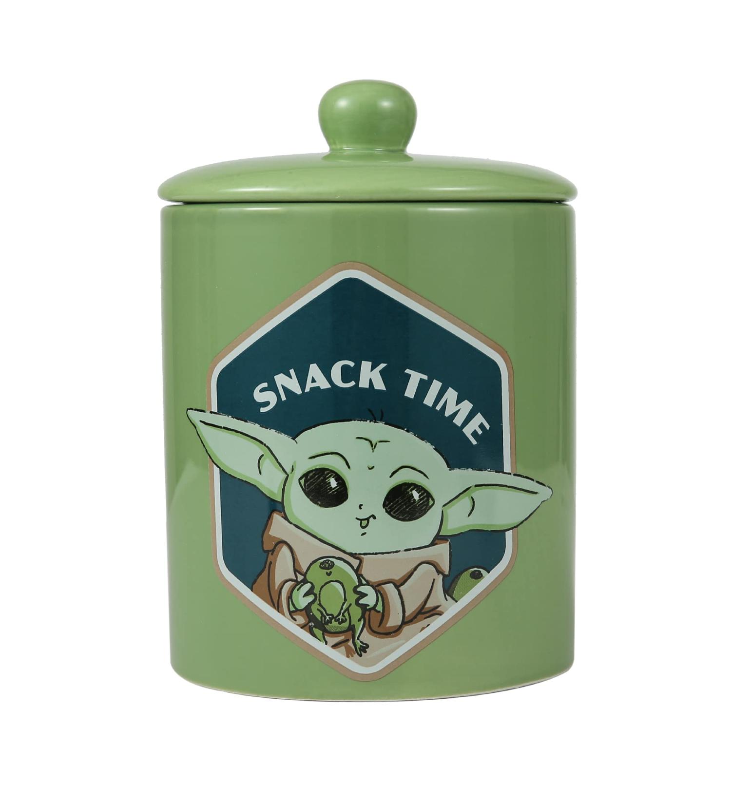 Star Wars Ceramic Dog Treat Jar with Lid - Pet Treat Container and Food Storage - Dog Canister for Treats - 7.3 x 5.1 inches - Buy Online on GoSupps.com
