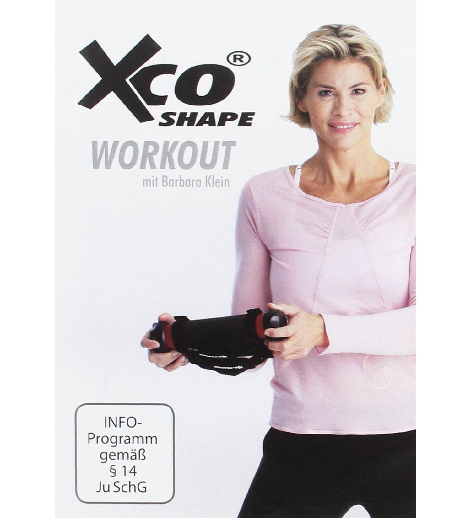 XCO Workout Shape DVD with Barbara Klein - Training program / exercises for body tension and fat burning language: German approx. 70 minutes