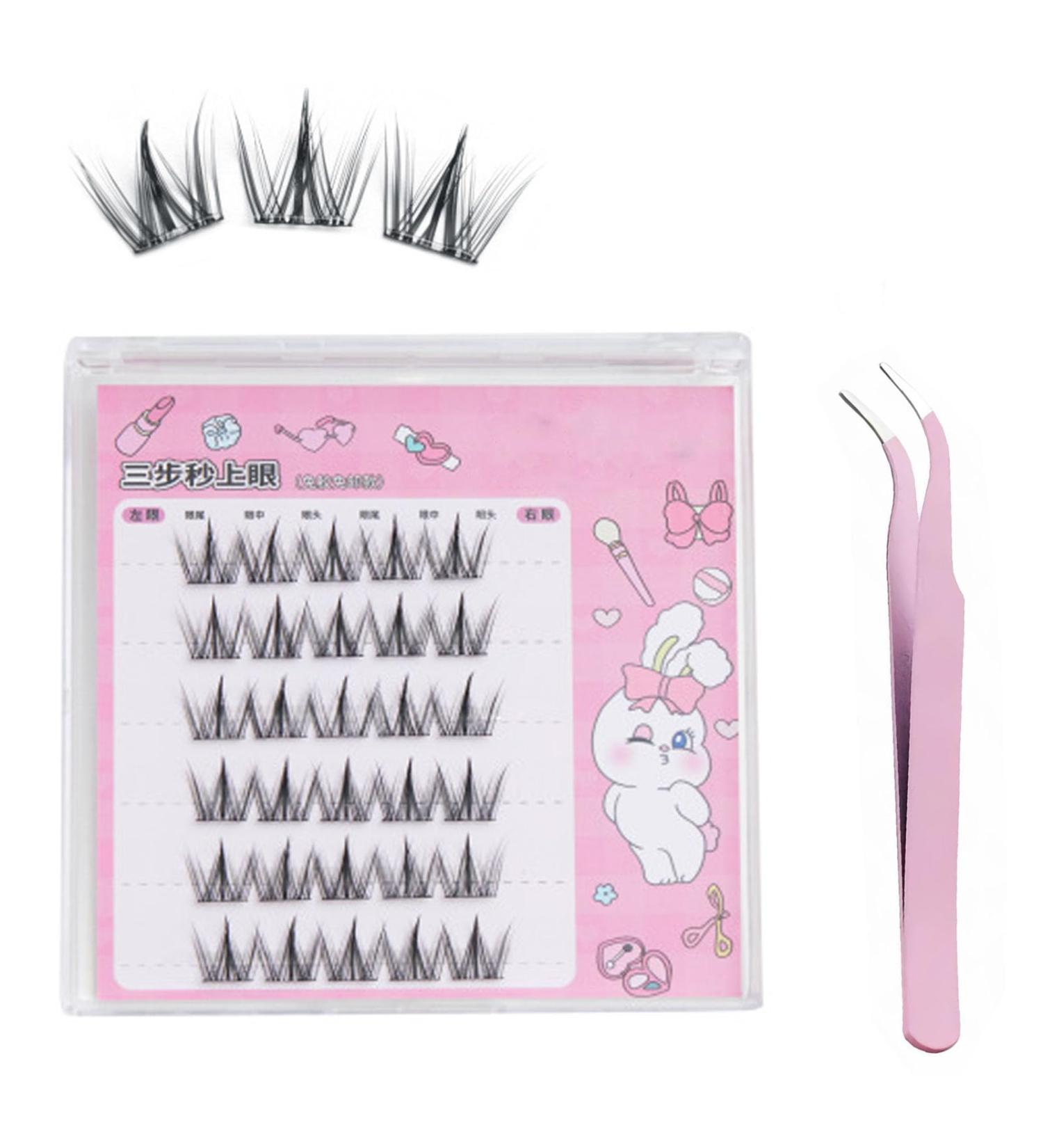 Dorolab Lashes Dorolab Eyelashes Dorolab Self Adhesive Eyelashes No Glue Needed for Eyelash Extensions (#4) - Buy Online on GoSupps.com
