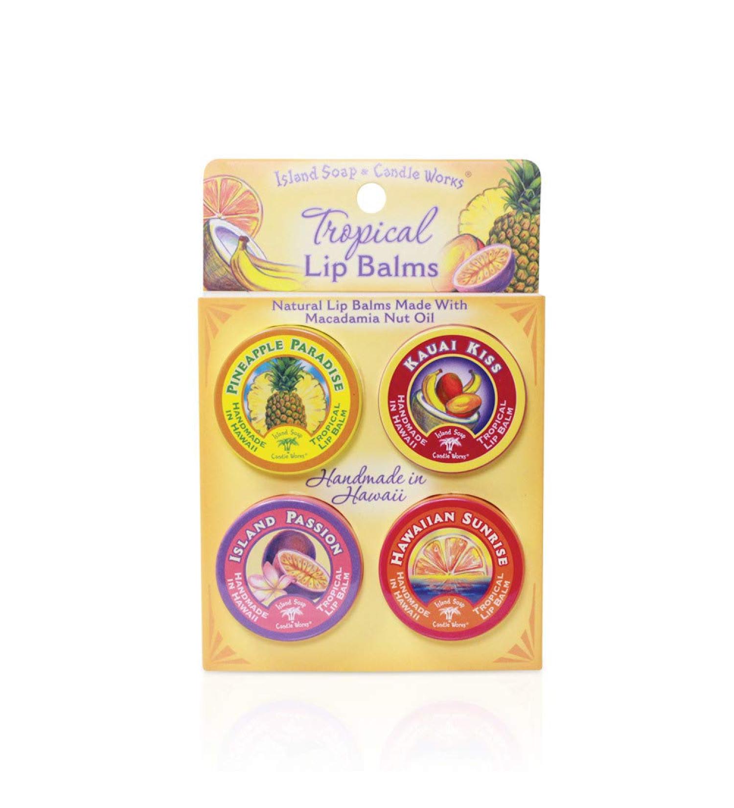 Buy Island Soap & Candle Works Lip Balm Tins Moisturizing & Natural Lip Care - International Shipping Available - Buy Online on GoSupps.com