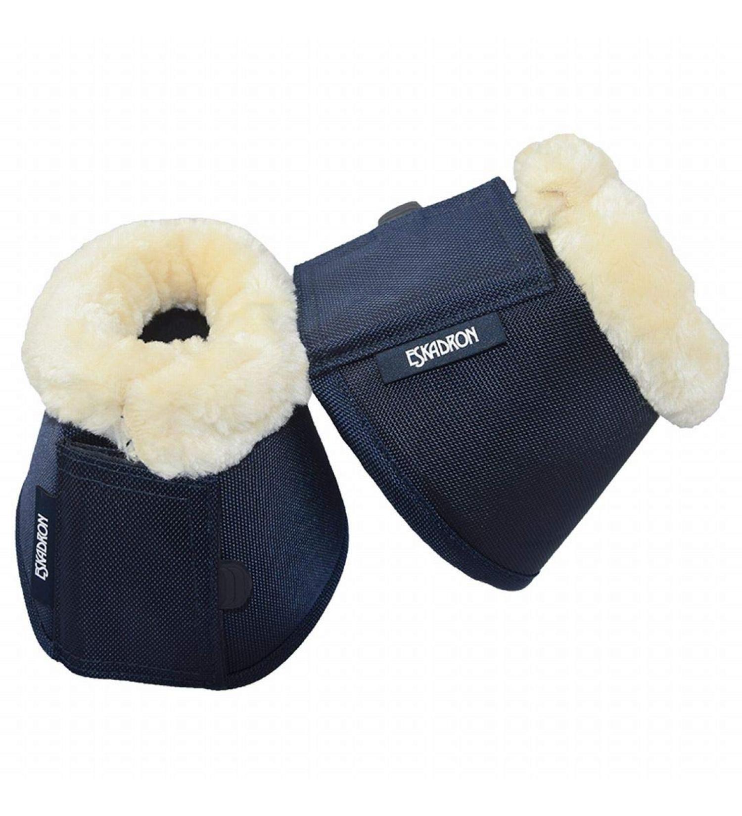 Eskadron hoof bells fauxfur navy m