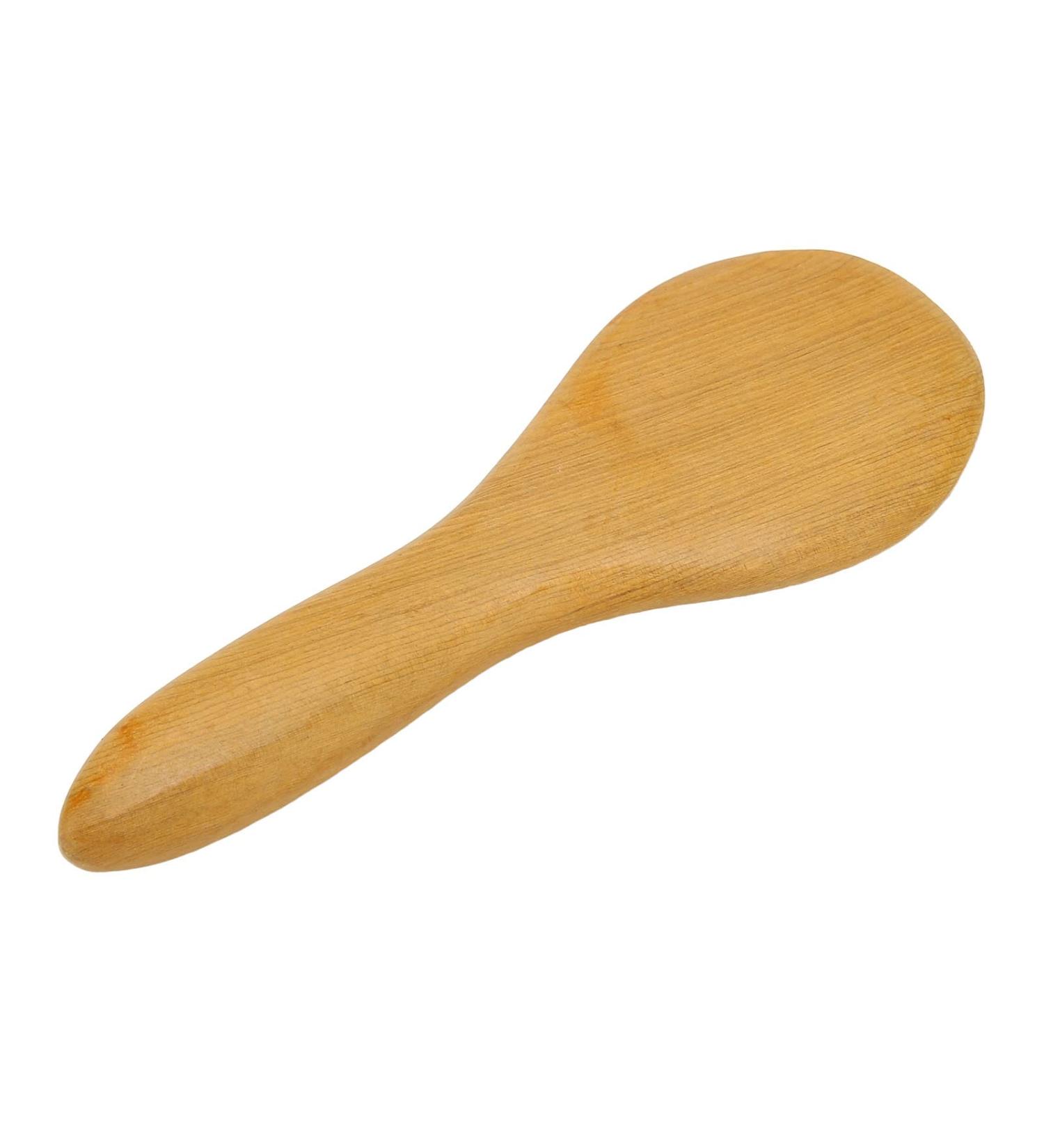 Verdant Touch Facial Gua Sha Tool - 100% Natural Wood Massage Board for Eye Fitness - Portable 6x2 Inches - Buy Online on GoSupps.com