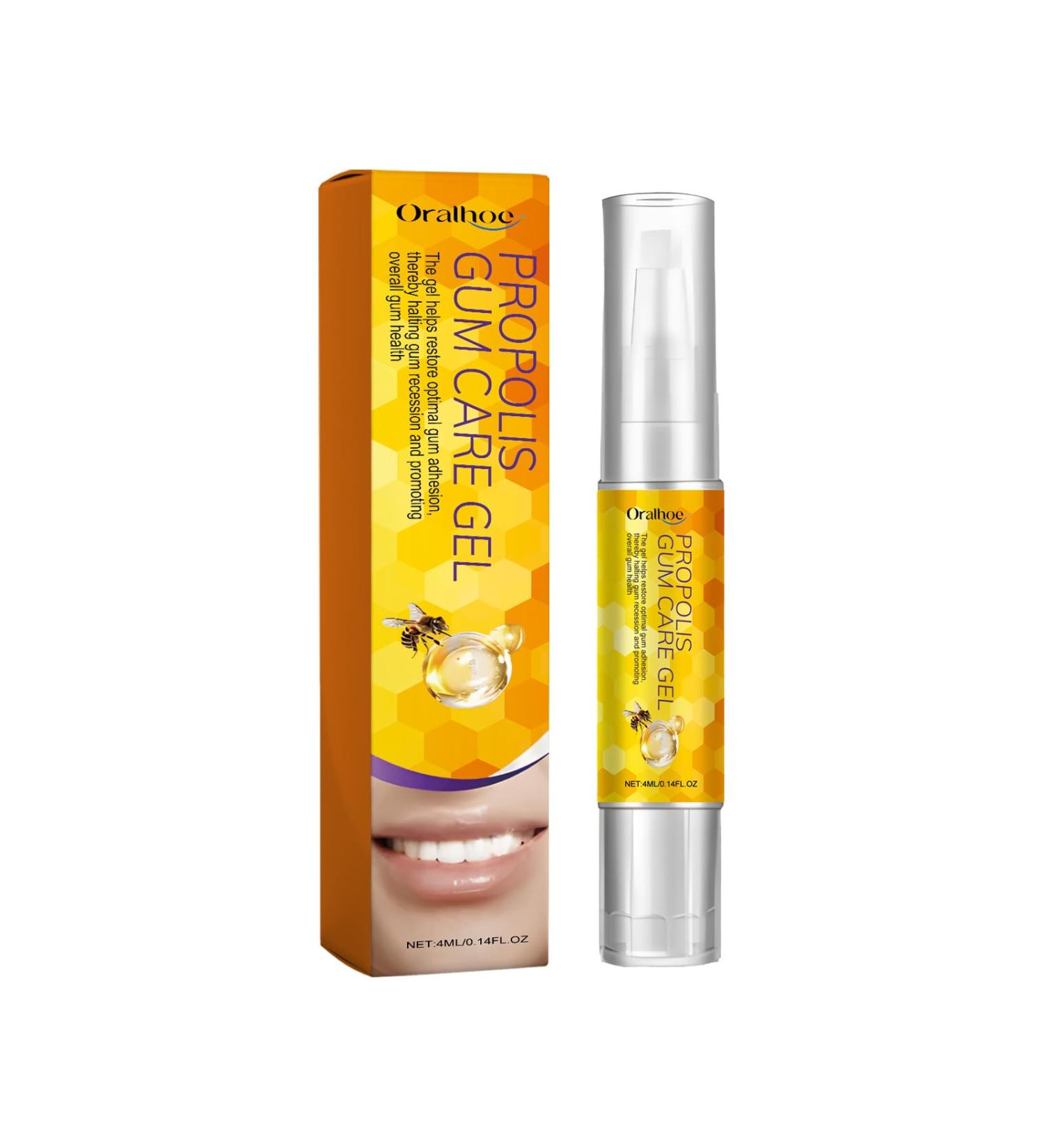 Propolis Gum Care Gel with Allantoin Arginine and Calendula Extract Soothing Oral Care Formula for Gingival Comfort and Mouth Health Natural Ingredients 4ml - Buy Online on GoSupps.com