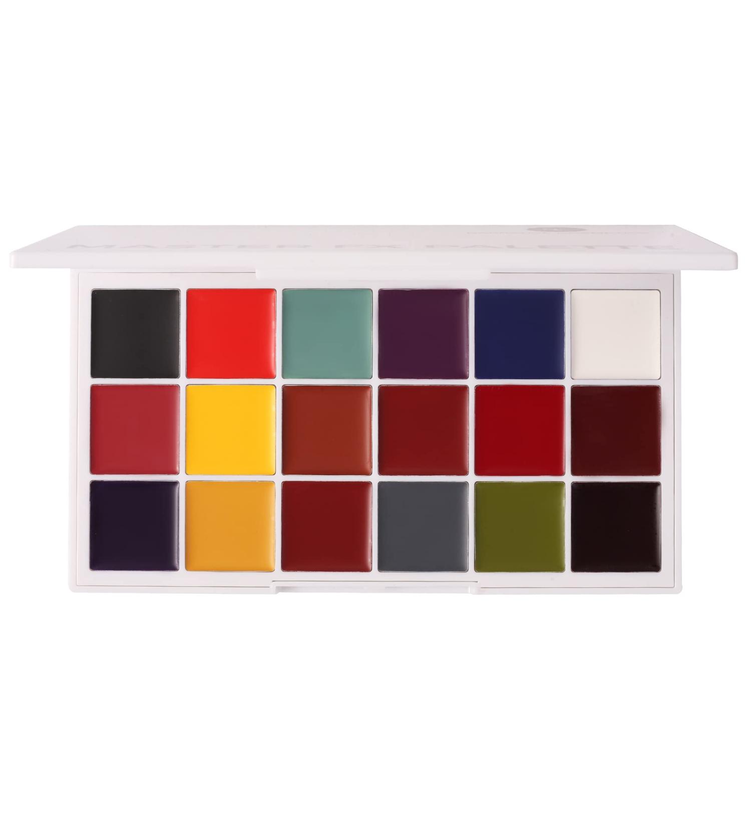 Master FX Palette | 18 Highly Pigmented Cream Colors | Professional SFX Makeup for Stage Film Costumes & Cosplay | International Shipping Available - Buy Online on GoSupps.com
