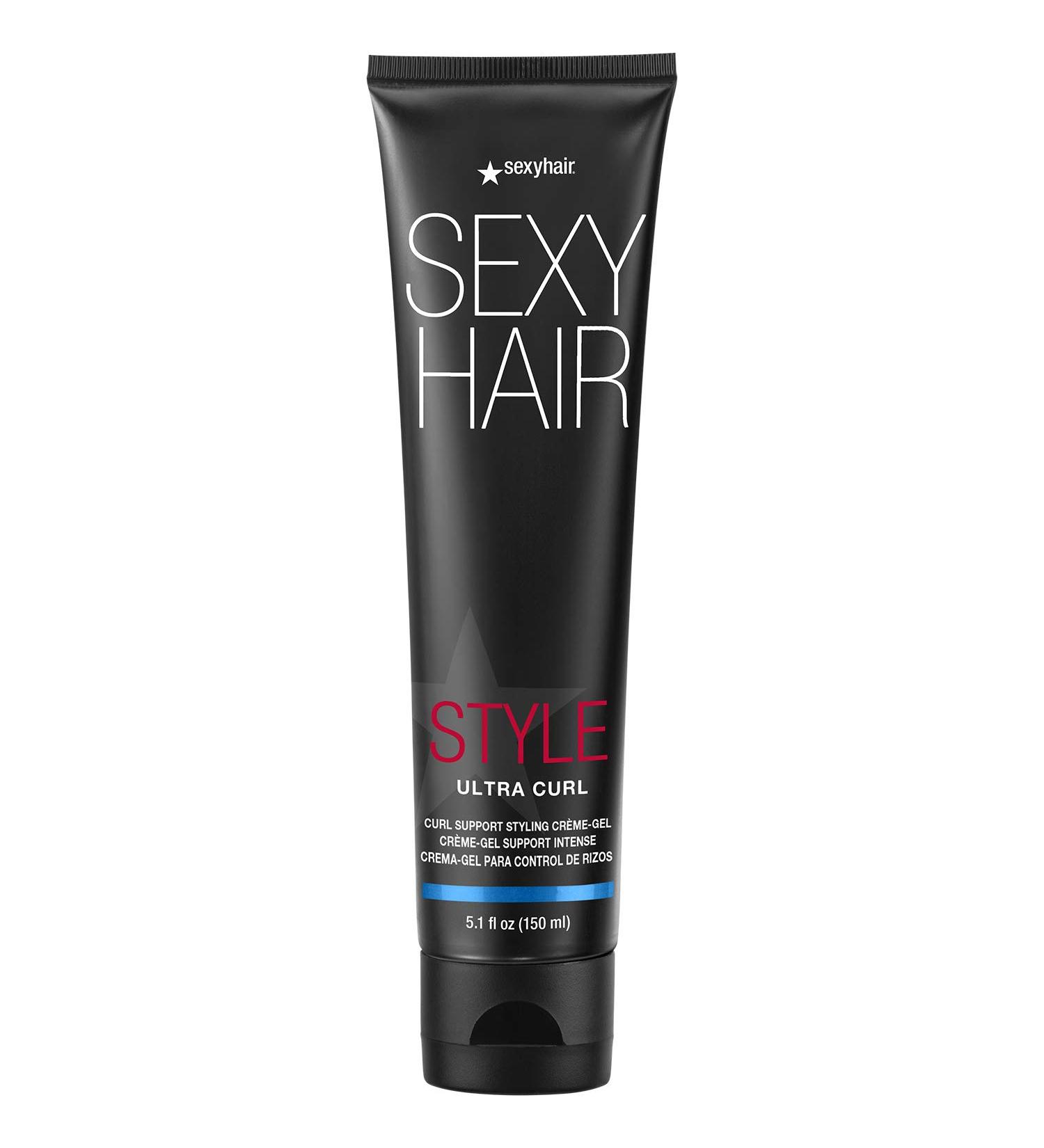 SexyHair Style Ultra Curl Support 5.1 Oz Cr me-Gel | High Control for Defined, Long-Lasting Curls - Buy Online on GoSupps.com