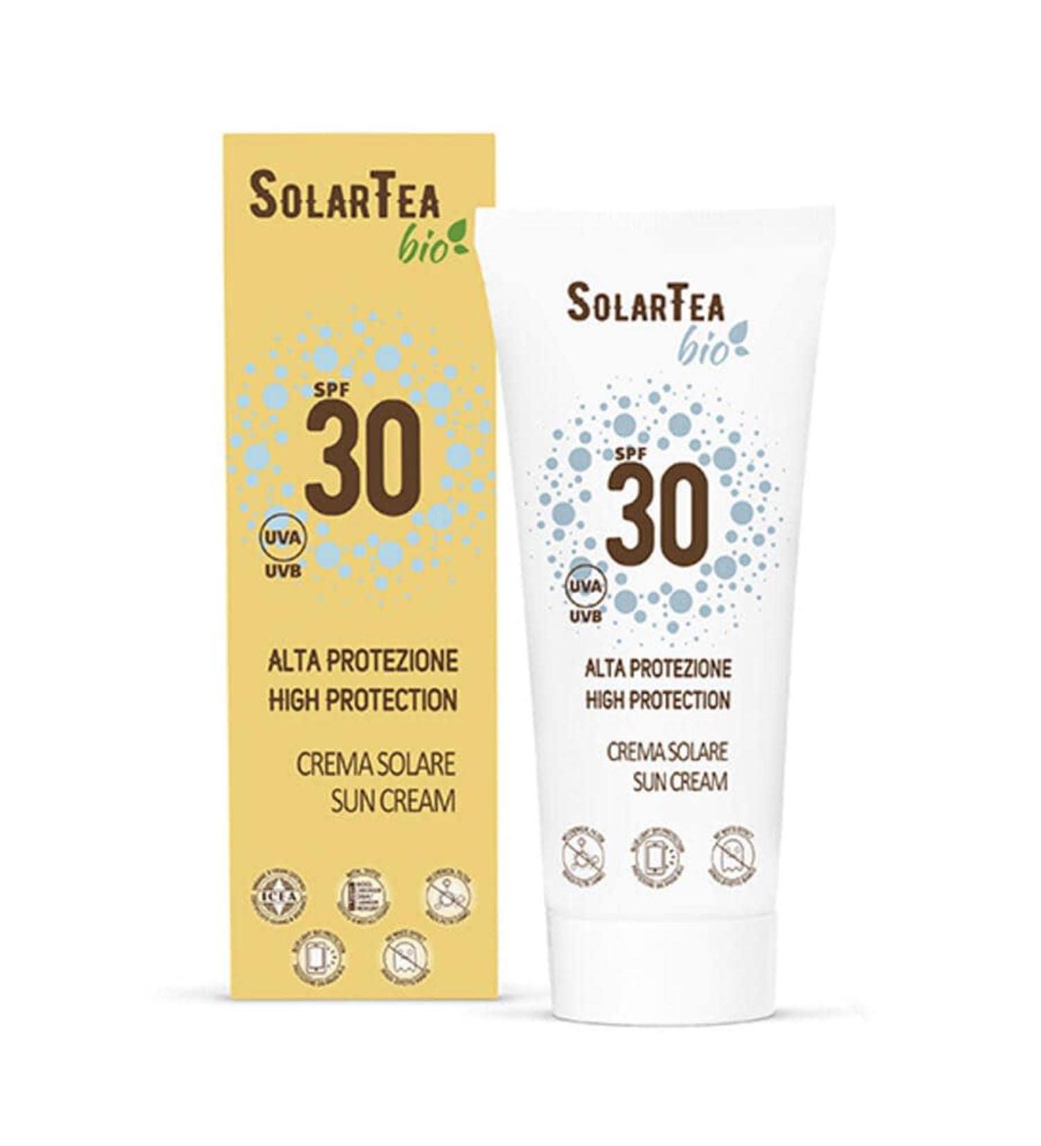 Bema Cosmetics SolarTea Sunscreen SPF 30 High protection against UVA UVB rays and blue light