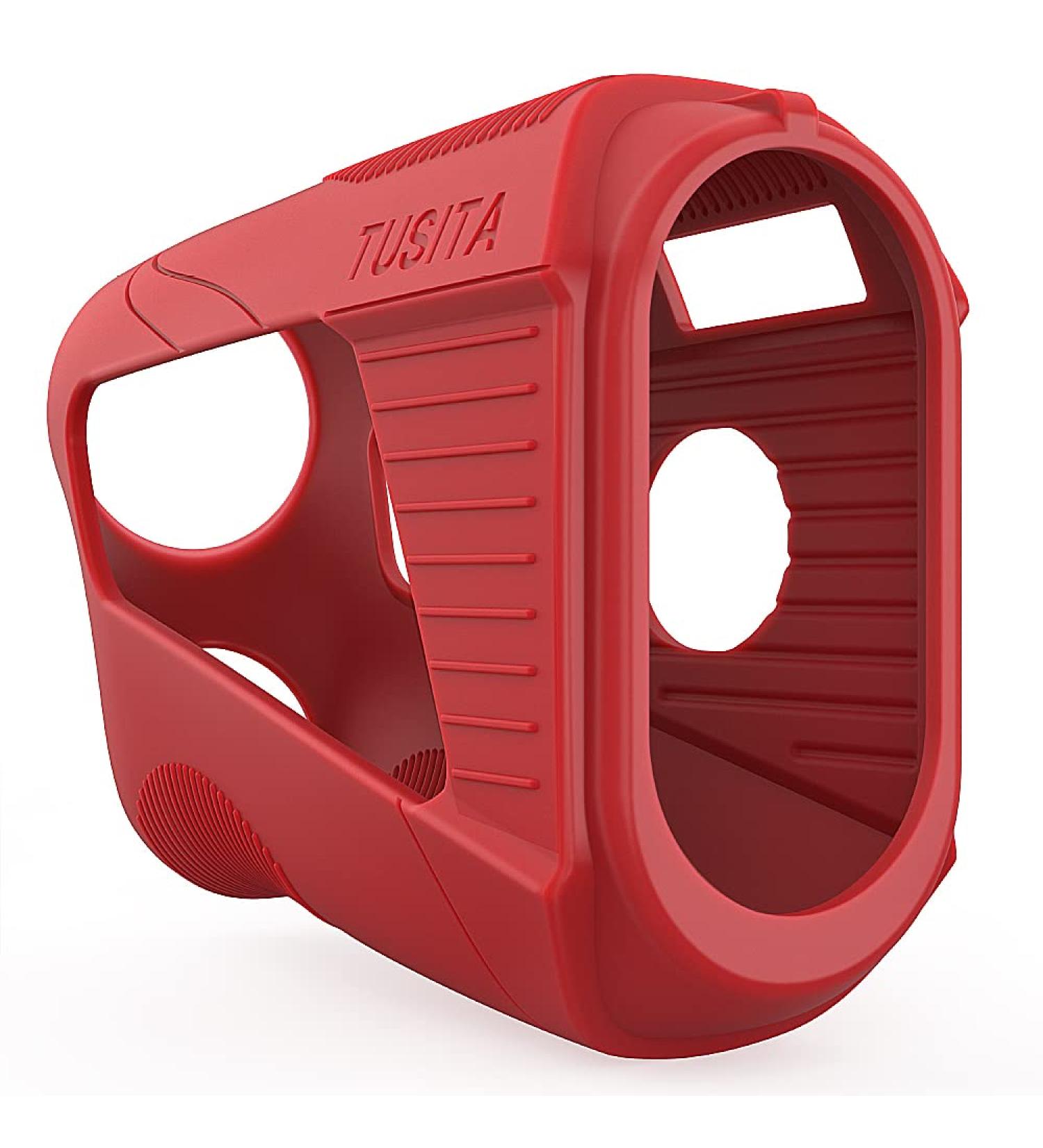 Tusita Replacement Cover for Bushnell Tour V5 Slope Shift | Silicone Protective Case | Red Golf Laser Rangefinder Accessories - Getaway Solids - Buy Online on GoSupps.com
