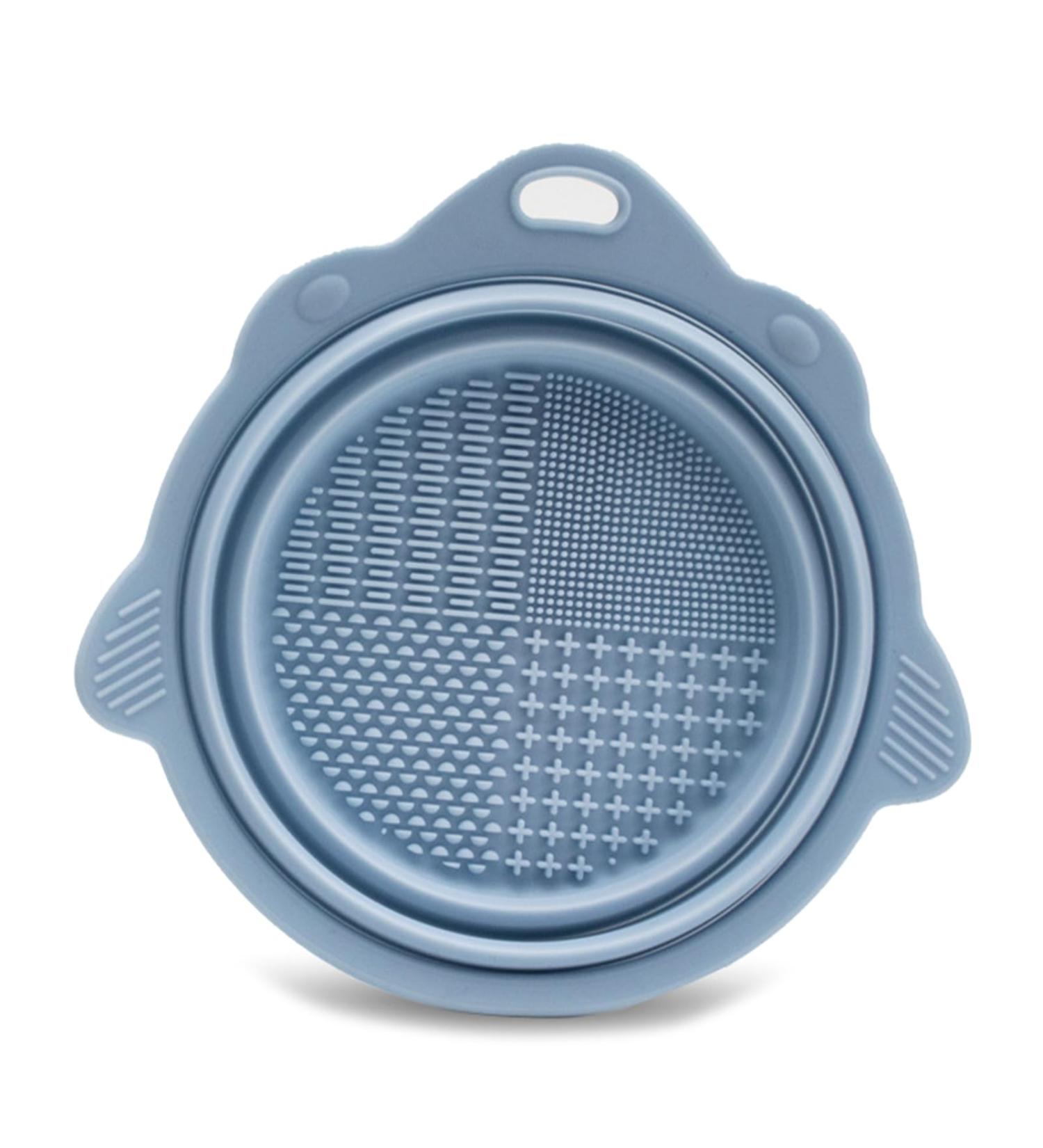 Gissroys Bowl Cleaner Brushes Makeup Silicone Foldable Portable Cleaning Tool for Brushes Powder Sponges Bowl Washing Brush Silicone Brush Makeup Cup Azul - Buy Online on GoSupps.com