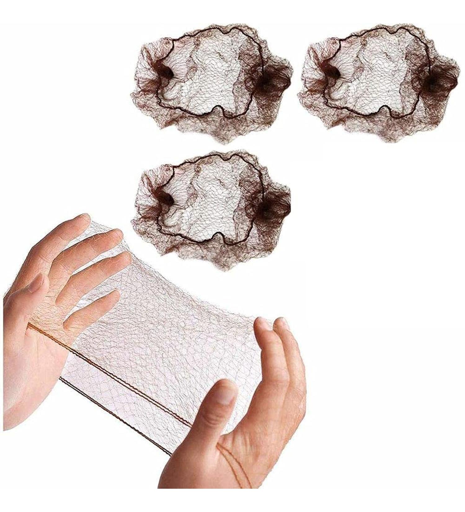 Shop Latrate Invisible Elastic Edge Hair Network - Perfect for Ballet Dance & Nurses - Light Brown | International Shipping Available - Buy Online on GoSupps.com