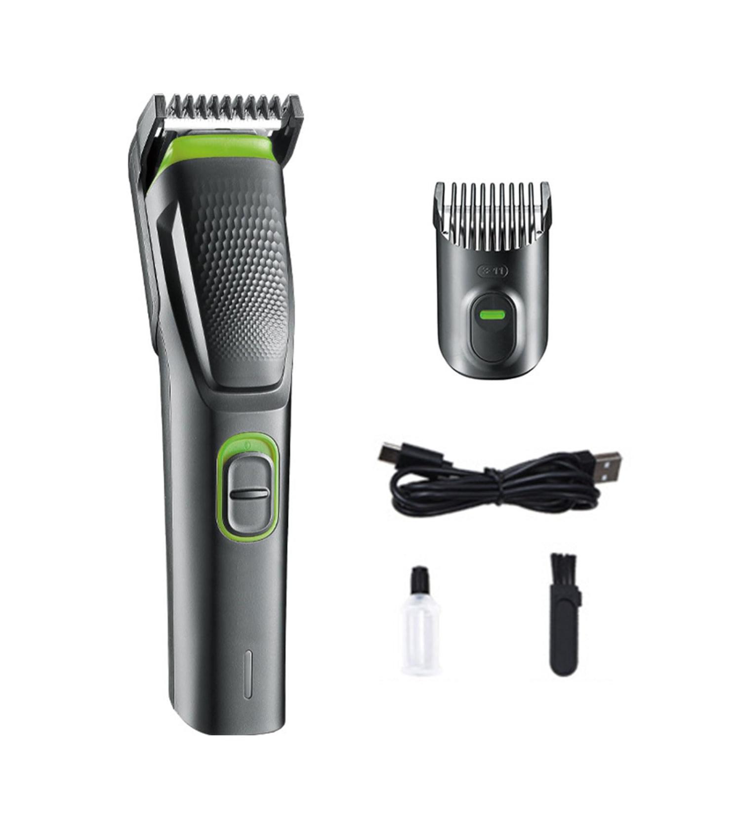 Rechargeable Hair Trimmer for Men Hair Cutting Set Professional Electric Hair Trimmer Adjustable for Barbers - Buy Online on GoSupps.com