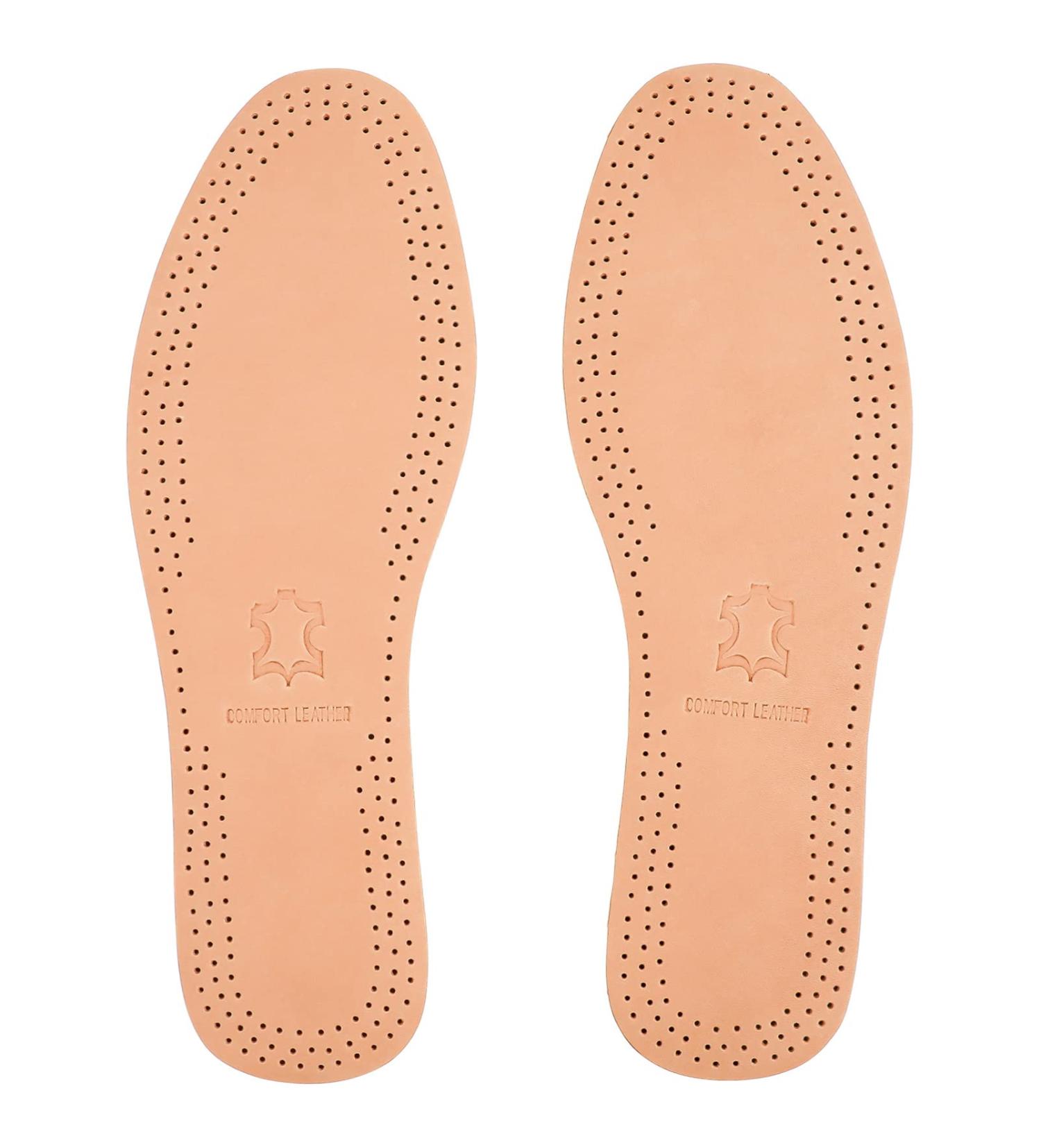 MAGICLULU Nonslip Cow Leather Insoles | Shock Absorbing, Breathable | Men Women Size 39-40 - Buy Online on GoSupps.com