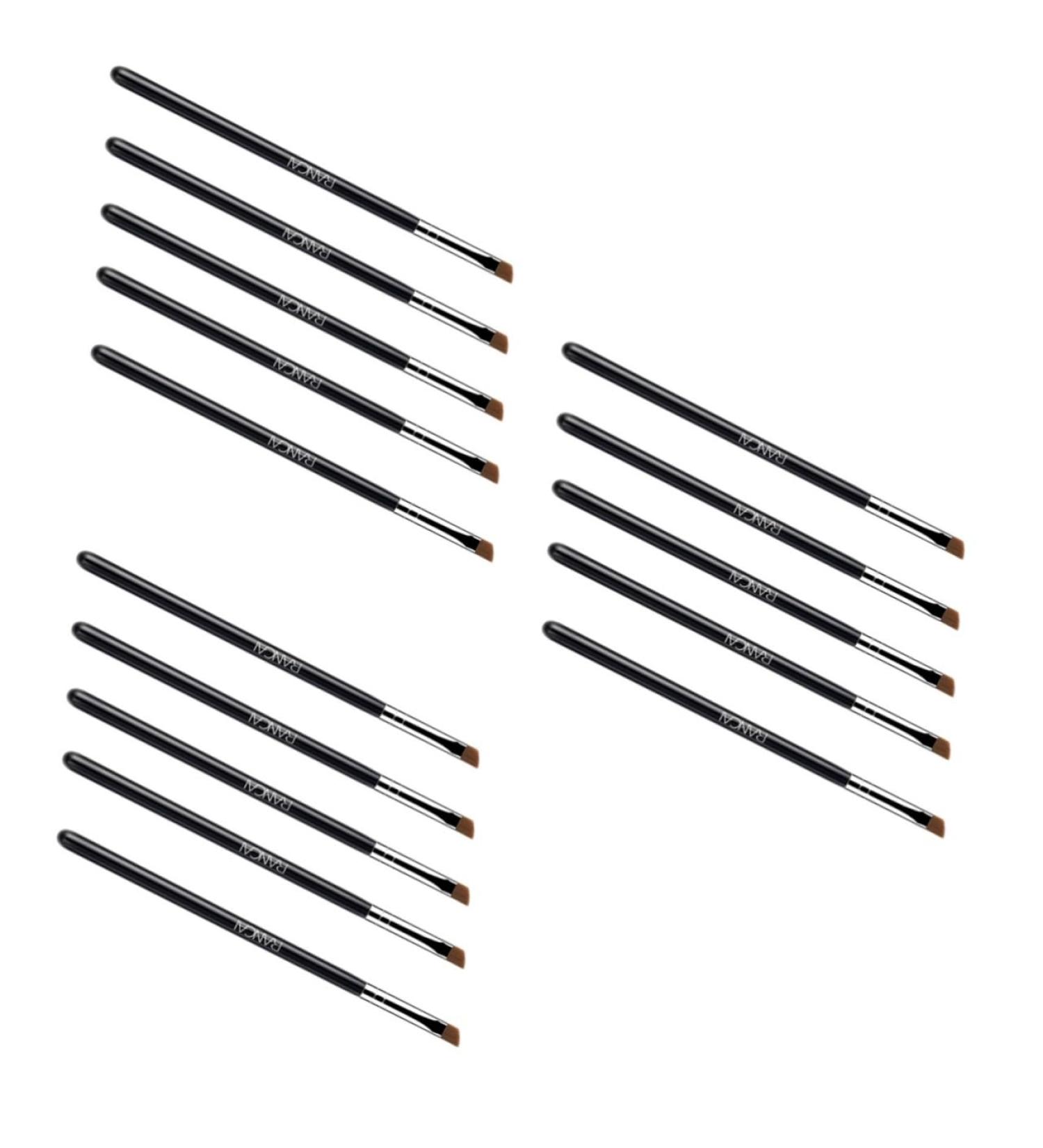 Balacoo Makeup Brush 15 pcs Tools Supplies Applicator Cosmetic Wands Eyeliner Dual-use Eye Thin Girl Makeup - Buy Online on GoSupps.com