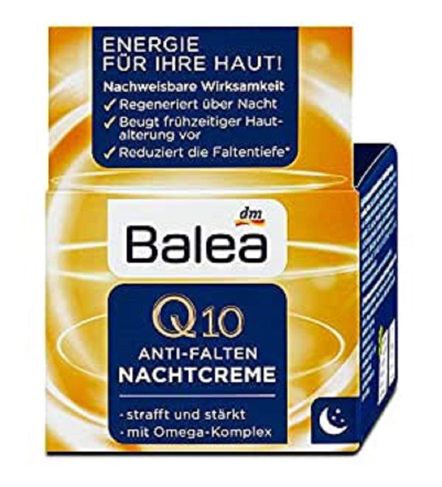 Balea Night Cream Q10 Anti-Wrinkle 50 ml