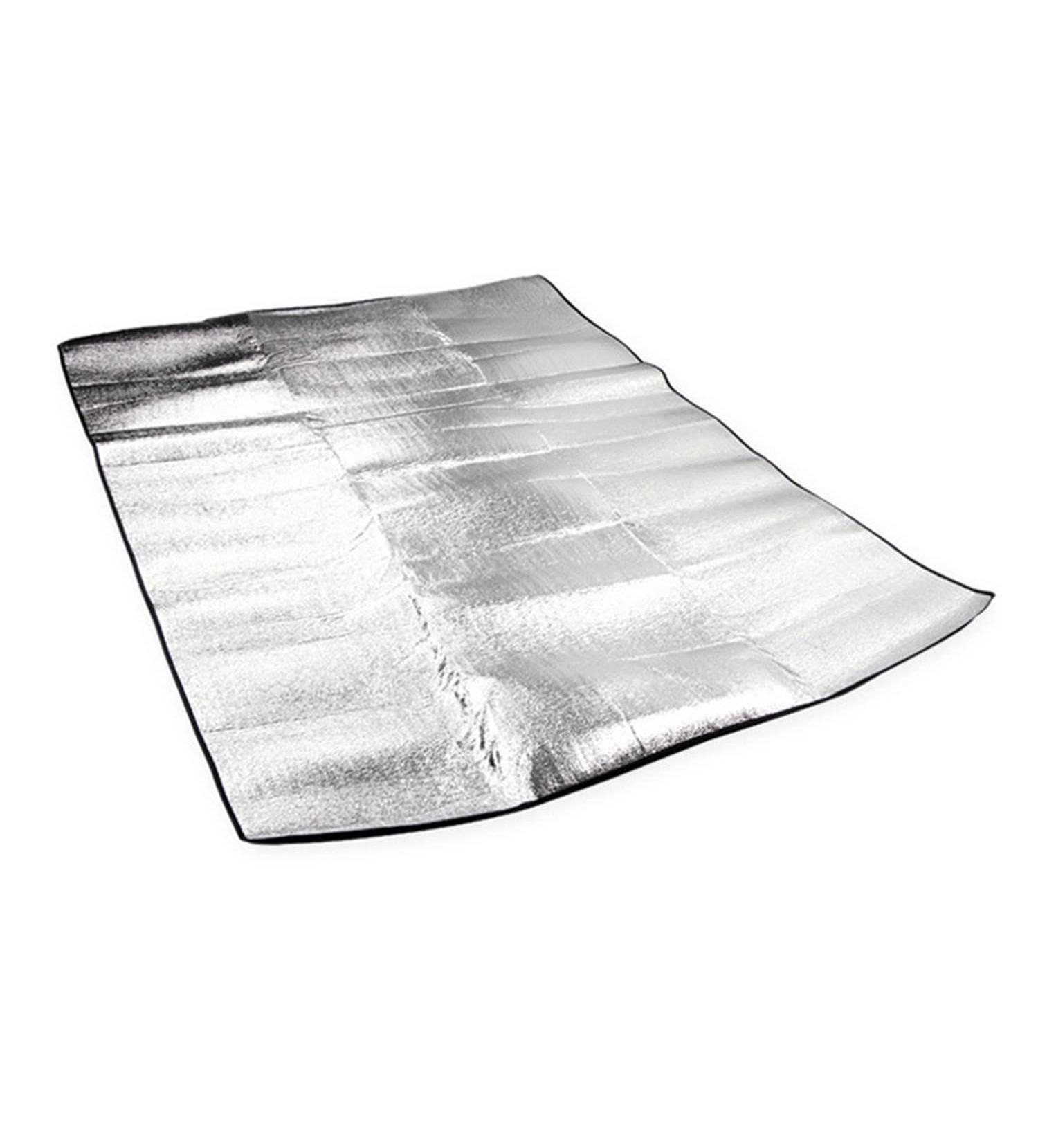 Wind Tour Outdoor Double-Sided Moisture-Proof Aluminum Foil Foam Pad Waterproof and Insulating Foil Mat Picnic Mat Camping Mat for Beach Tent and Camping 76.8*76.8" - Buy Online on GoSupps.com