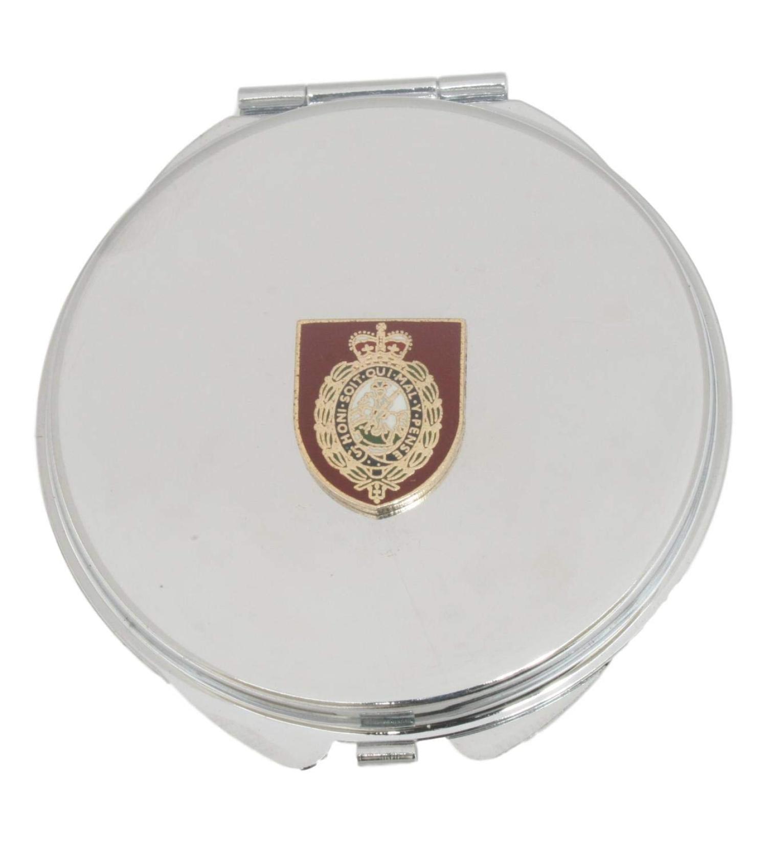 Northumberland Fusiliers Compact Mirror Handbag Gift With Free Engraving ME42 - Buy Online on GoSupps.com