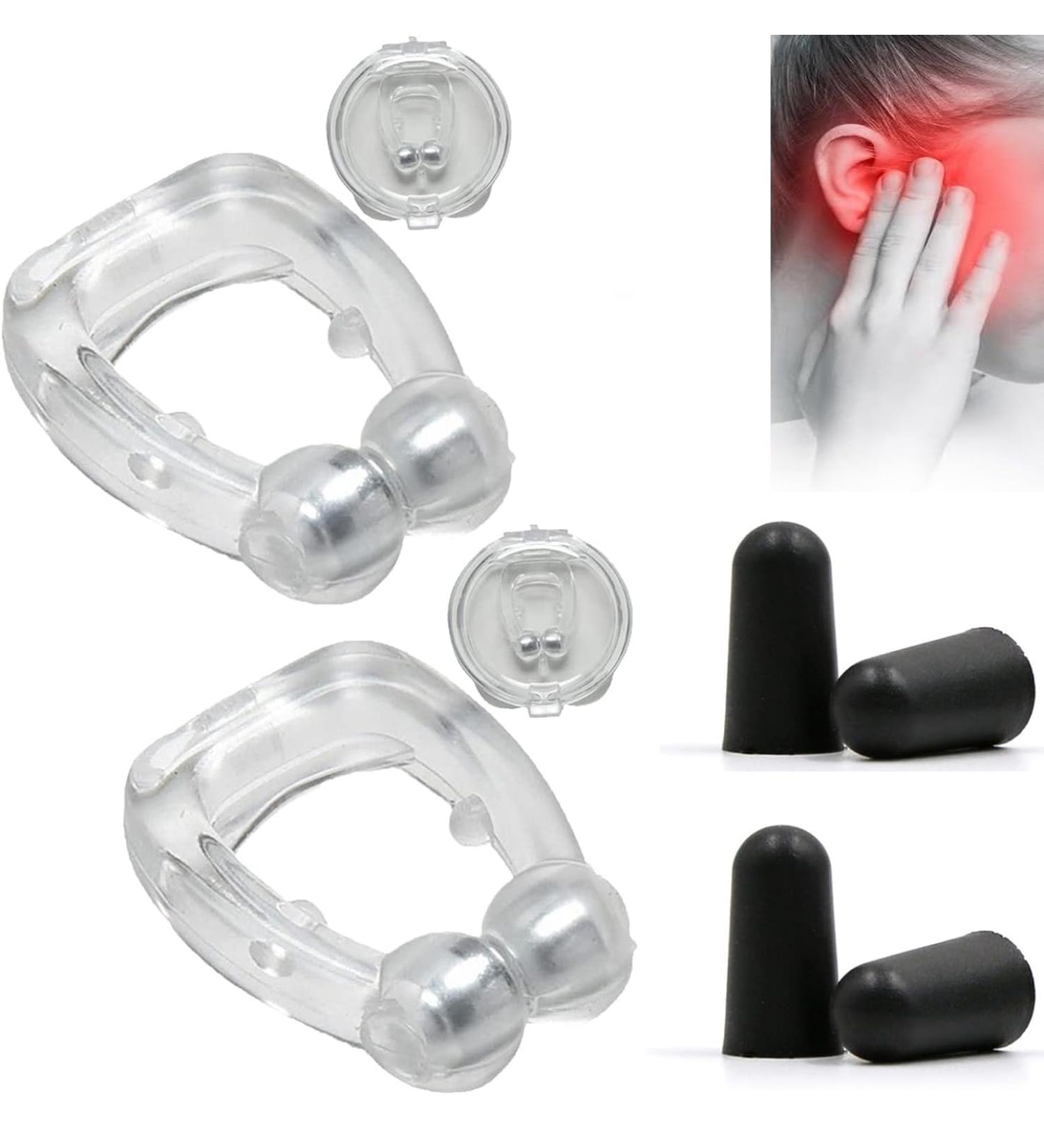 Acupeace Tinnitus Relief Device Auricalm Tinnitus Relief Device Tinnitus Relief for Ringing Ears Tinnitus Ear Cuff Set Stop Ear Ringing (1Pair) - Buy Online on GoSupps.com