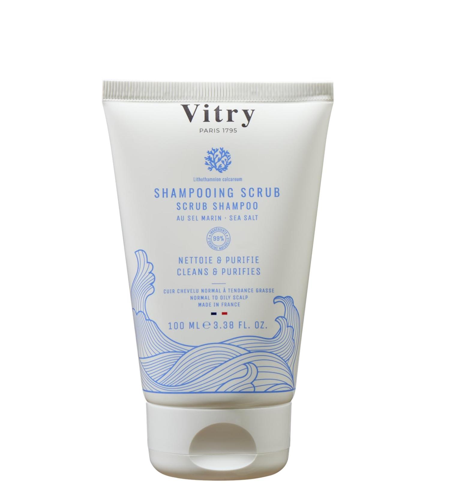  Vitry SHAMPOOING SCRUB AU SEL MARIN 100ML - Buy Online on GoSupps.com