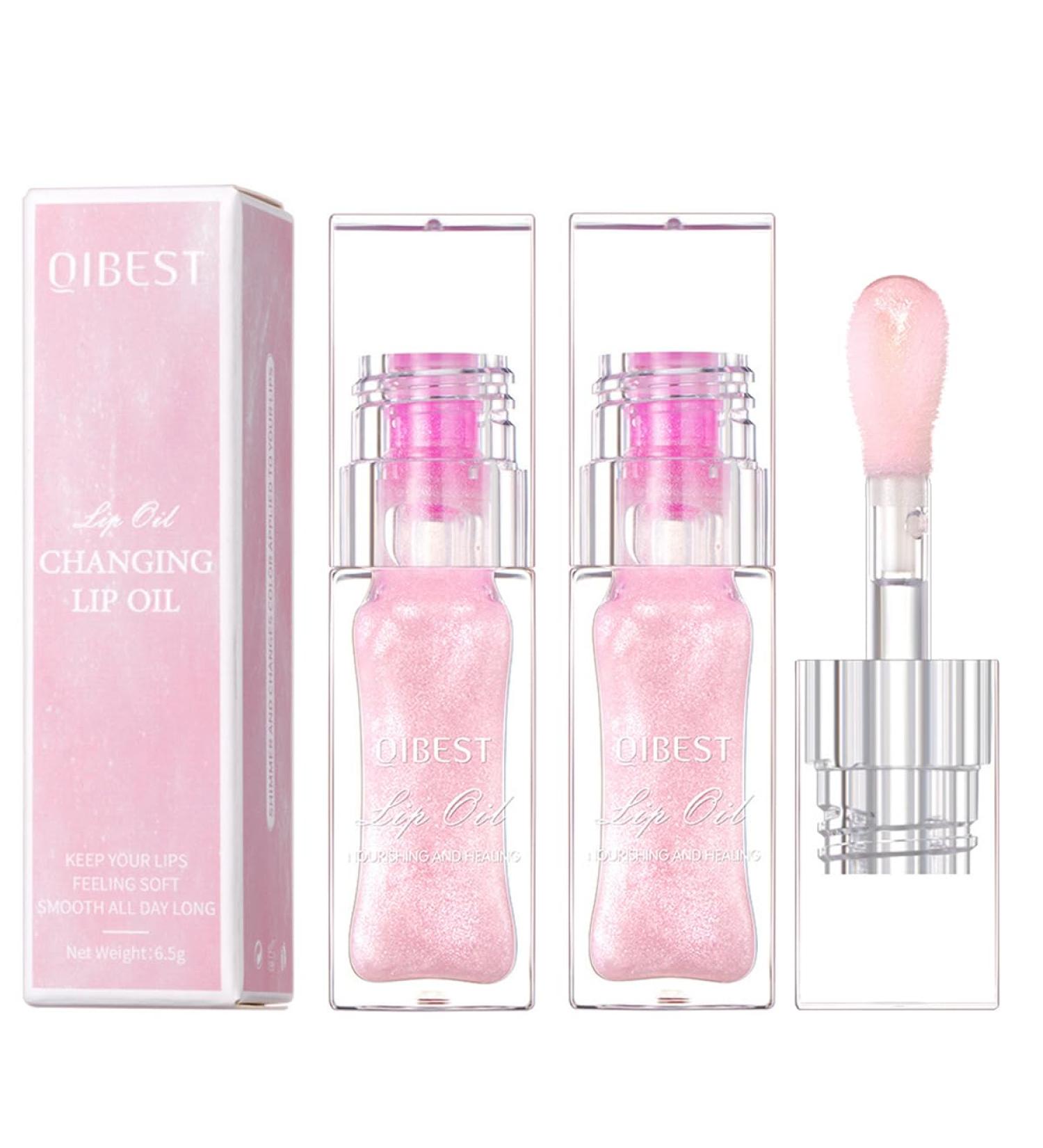 Yasovigi Magic Color Changing Lip Oil | Plumping Moisturizing Gloss | Non-Sticky Lip Primer | International Shipping Available - Buy Online on GoSupps.com